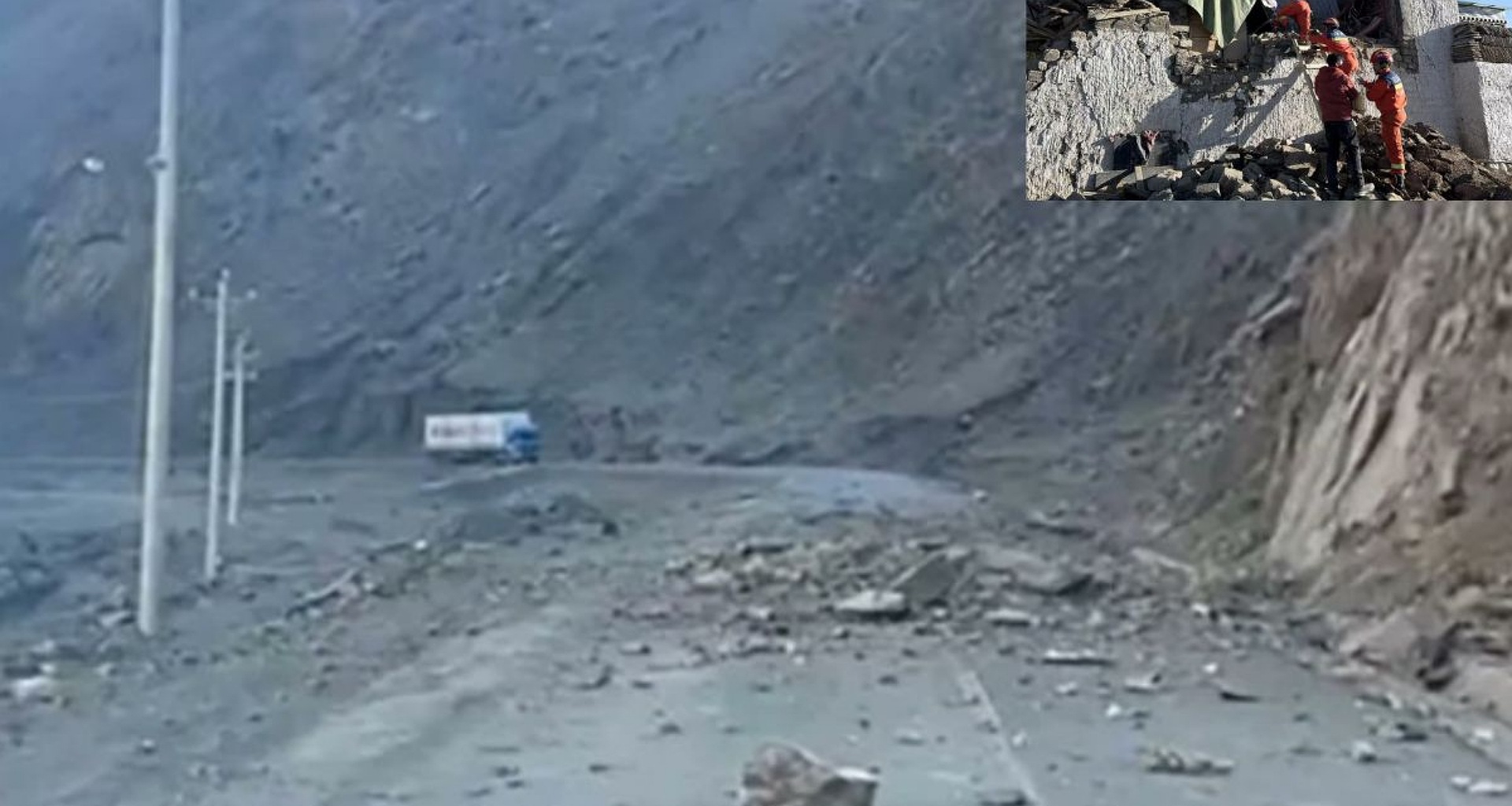 ચારેબાજુ કાટમાળ, ઝૂકી ગયેલી ઈમારતો, તબાહી અને મૃત્યુ... વહેલી સવારે આવેલા ભૂકંપથી નેપાળ-તિબેટમાં અરાજકતા સર્જાઈ