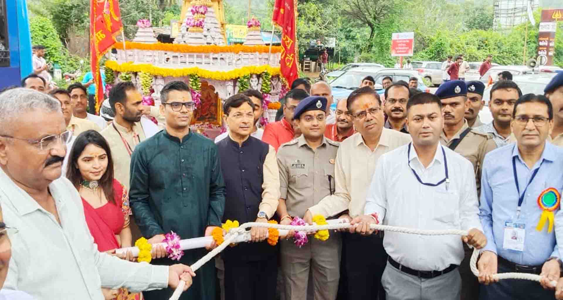 જિલ્લા કલેકટર મિહિર પટેલના હસ્તે અંબાજી ભાદરવી પૂનમ મહામેળાનો શુભારંભ કરાયો