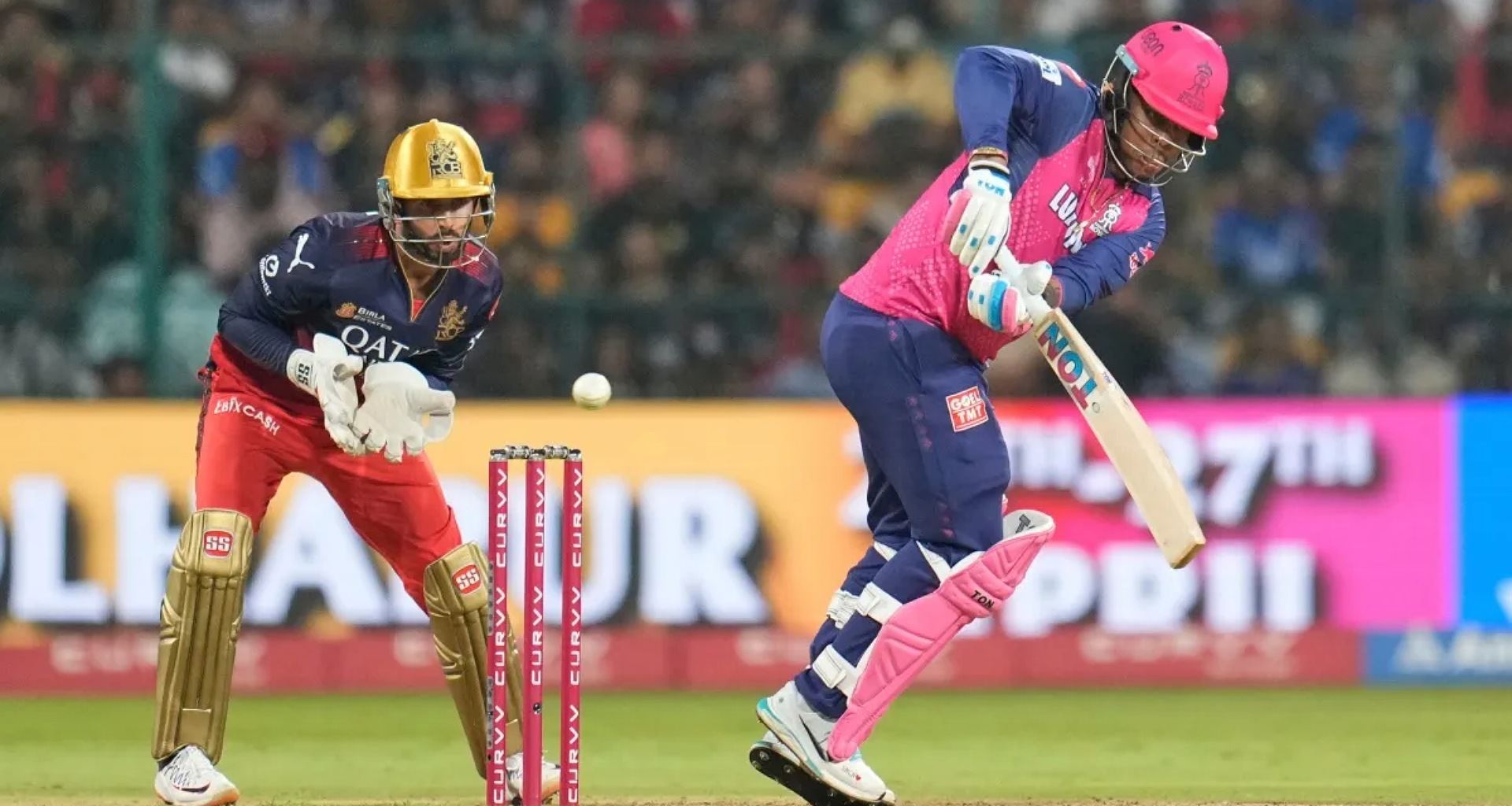 RR ફરી એકવાર હાર્યું, RCB 11 રનથી જીત્યું; આ ખેલાડી રહ્યો સફળ