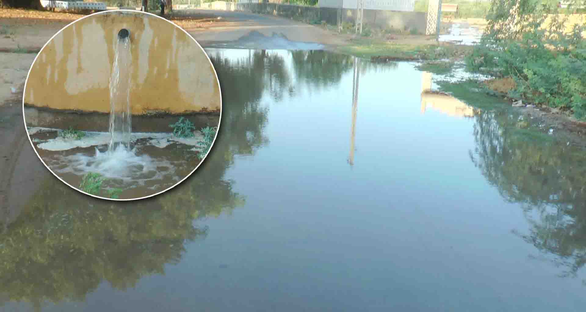 ધાનેરા તાલુકા વાલેર અને રમુણા ગામમાં પાણીનો વેડફાટ યથાવત, તંત્રની બેદરકારીથી લાખો લીટર પાણી વ્યર્થ