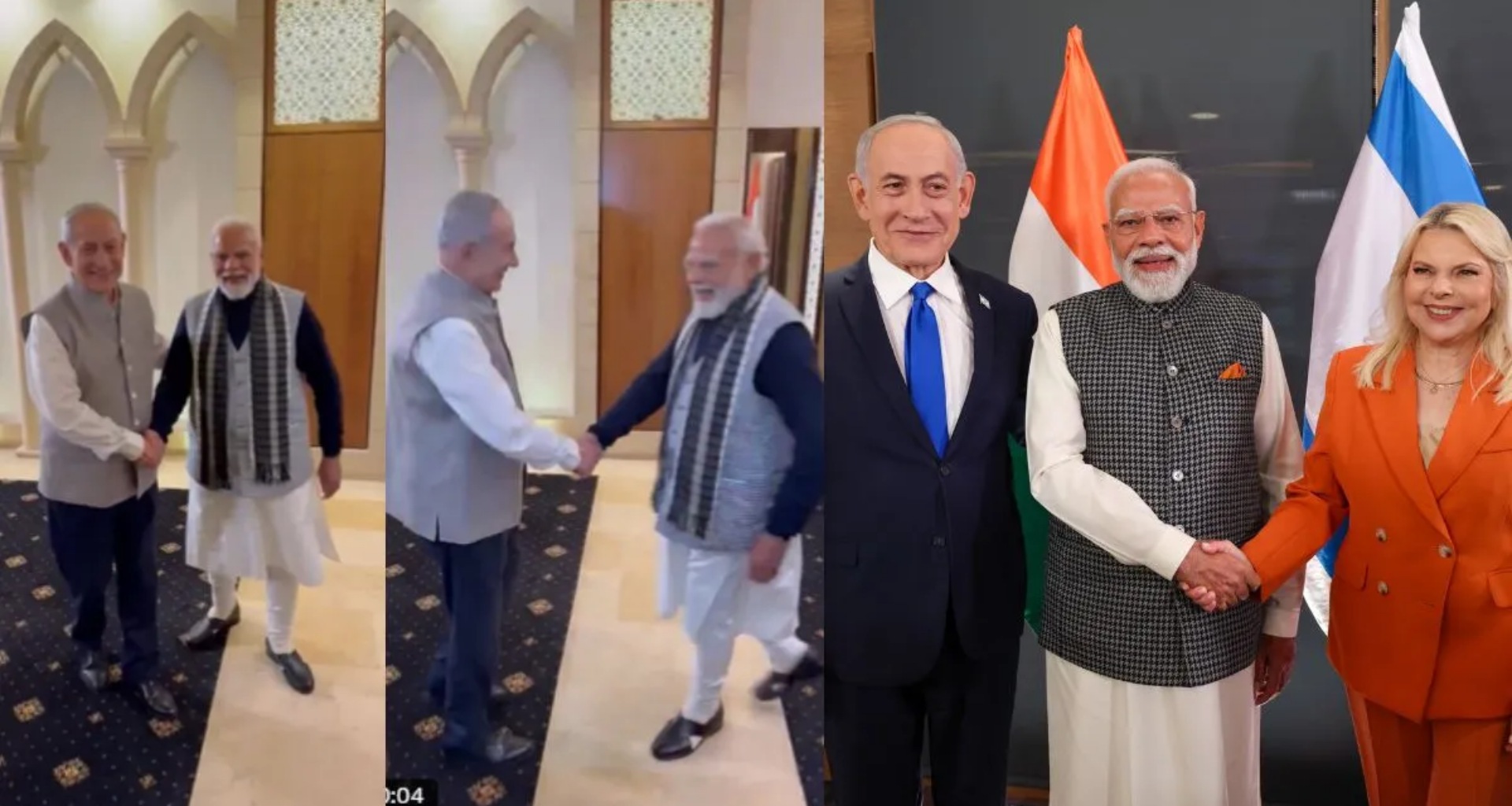 ગુરુવારે વડા પ્રધાન નરેન્દ્ર મોદીની ઇઝરાયલ મુલાકાતનો બીજો અને અંતિમ દિવસ