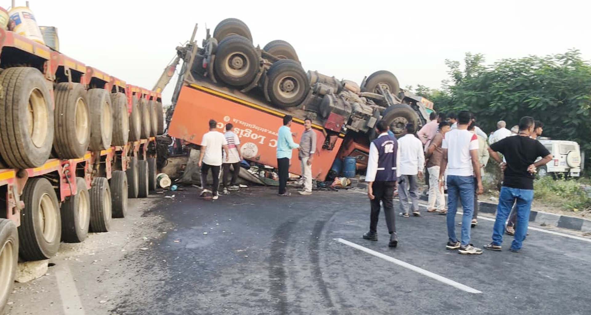 ડીસા-ભોયણ પાટિયા પાસે ગમખ્વાર અકસ્માત : બેનાં મોત, બે ઘાયલ