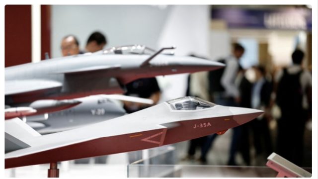 ચીન પાકિસ્તાનને J-35 પાંચમી પેઢીના સ્ટીલ્થ ફાઇટર જેટ સપ્લાય કરશે