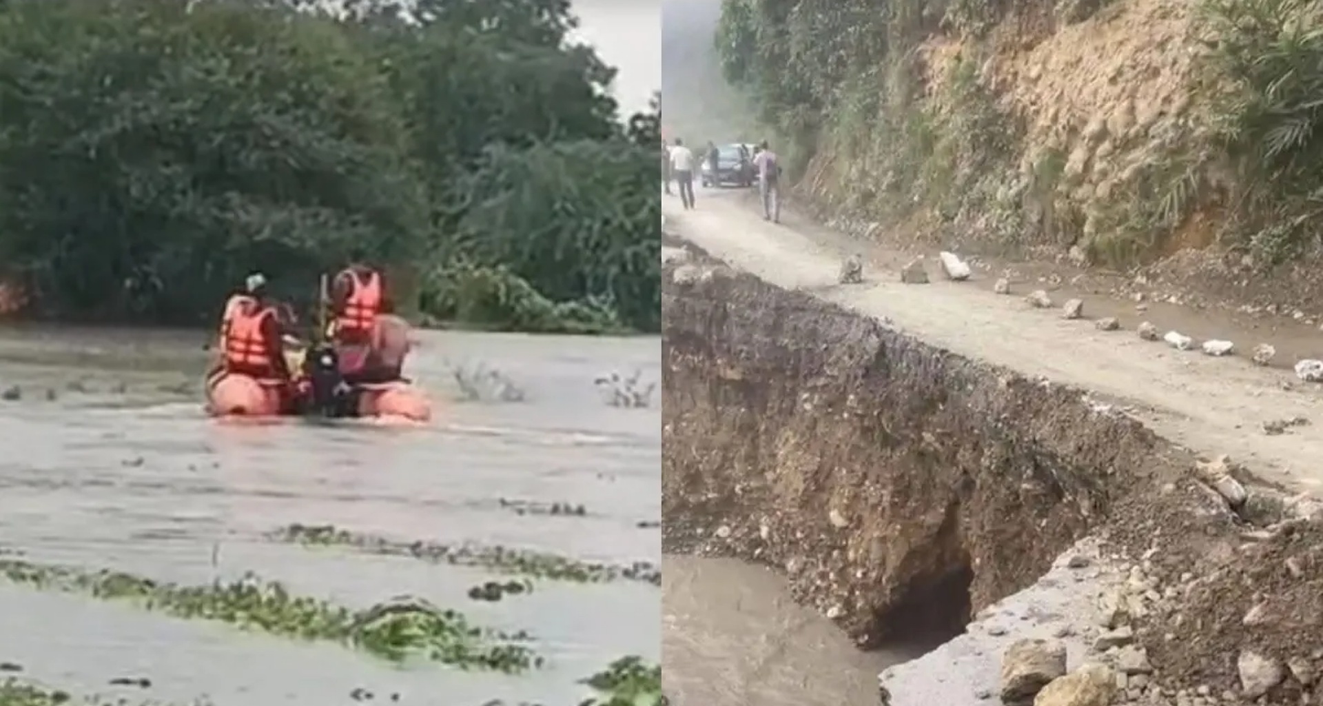 6 રાજ્યોમાં ભારે વરસાદથી જનજીવન પ્રભાવિત, હિમાચલમાં ભૂસ્ખલનને કારણે સાંજ રોડ બંધ, મુંબઈમાં રેડ એલર્ટ