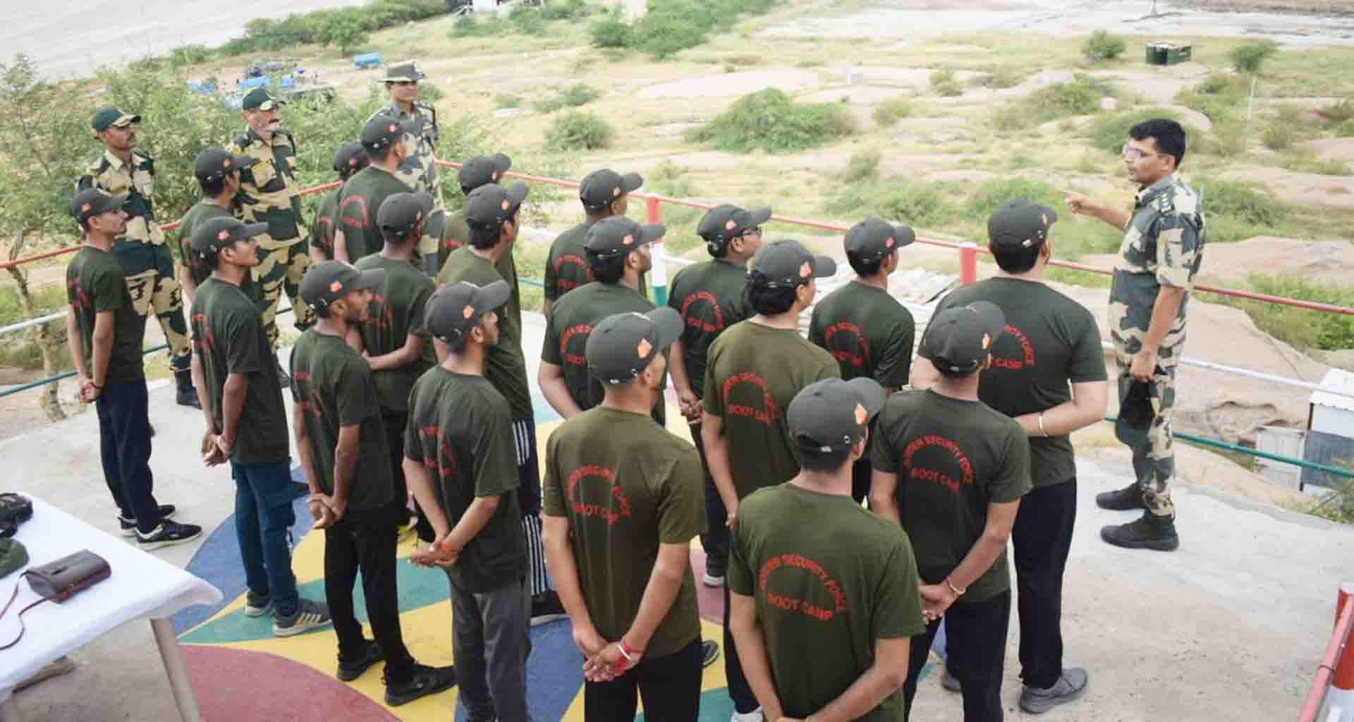 સુઈગામ ખાતે ત્રણ દિવસીય બી.એસ.એફ બૂટ કેમ્પનું સફળ આયોજન