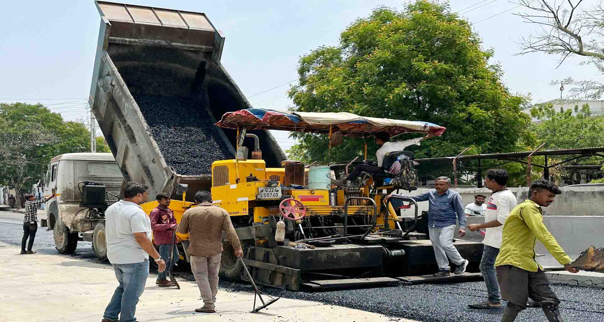 પાટણમાં ઓવરબ્રિજની કામગીરી અંતિમ ચરણમાં પહોંચી