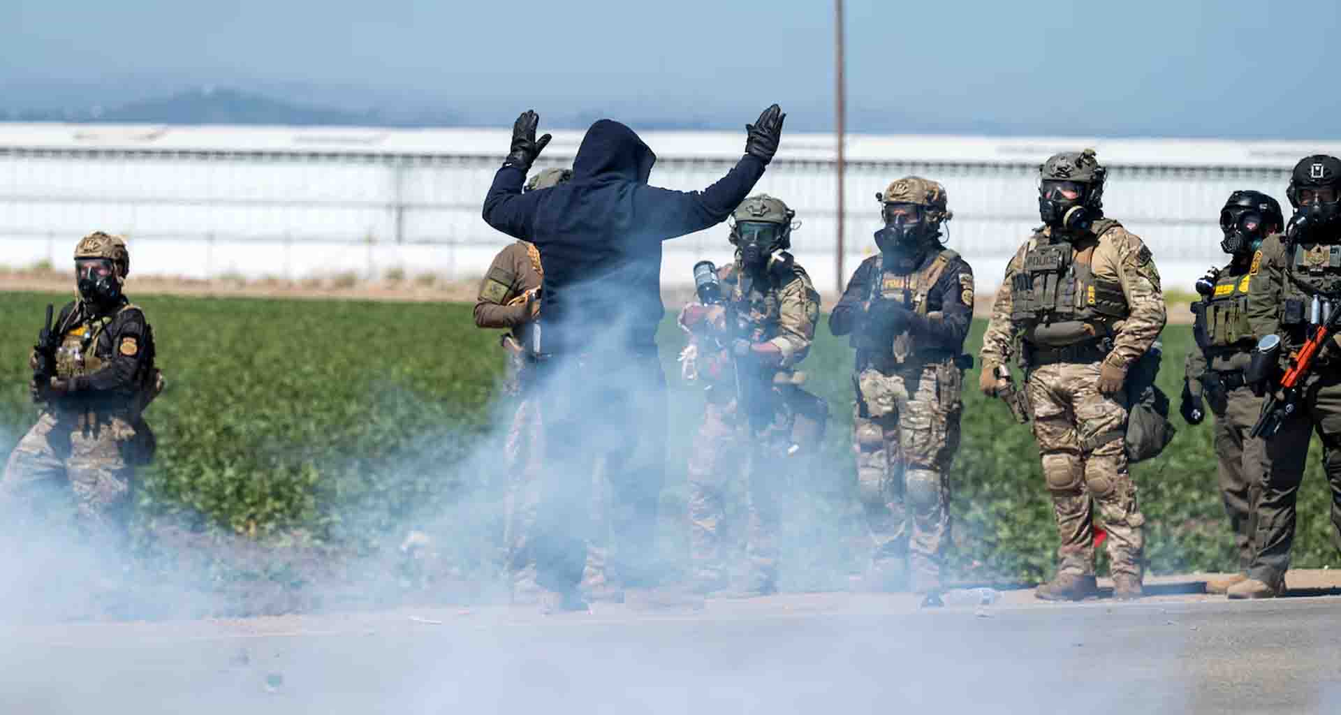 યુએસ ઇમિગ્રેશન અધિકારીઓએ ખેતરમાં છુપાયેલા 200 ઇમિગ્રન્ટ્સની ધરપકડ કરી