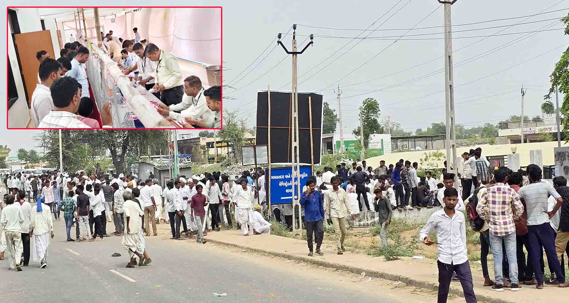 બનાસકાંઠા ગ્રામ પંચાયતોની મત ગણતરી; 14 તાલુકા મથકોએ પ્રજાના ટોળેટોળા ઉમટ્યા