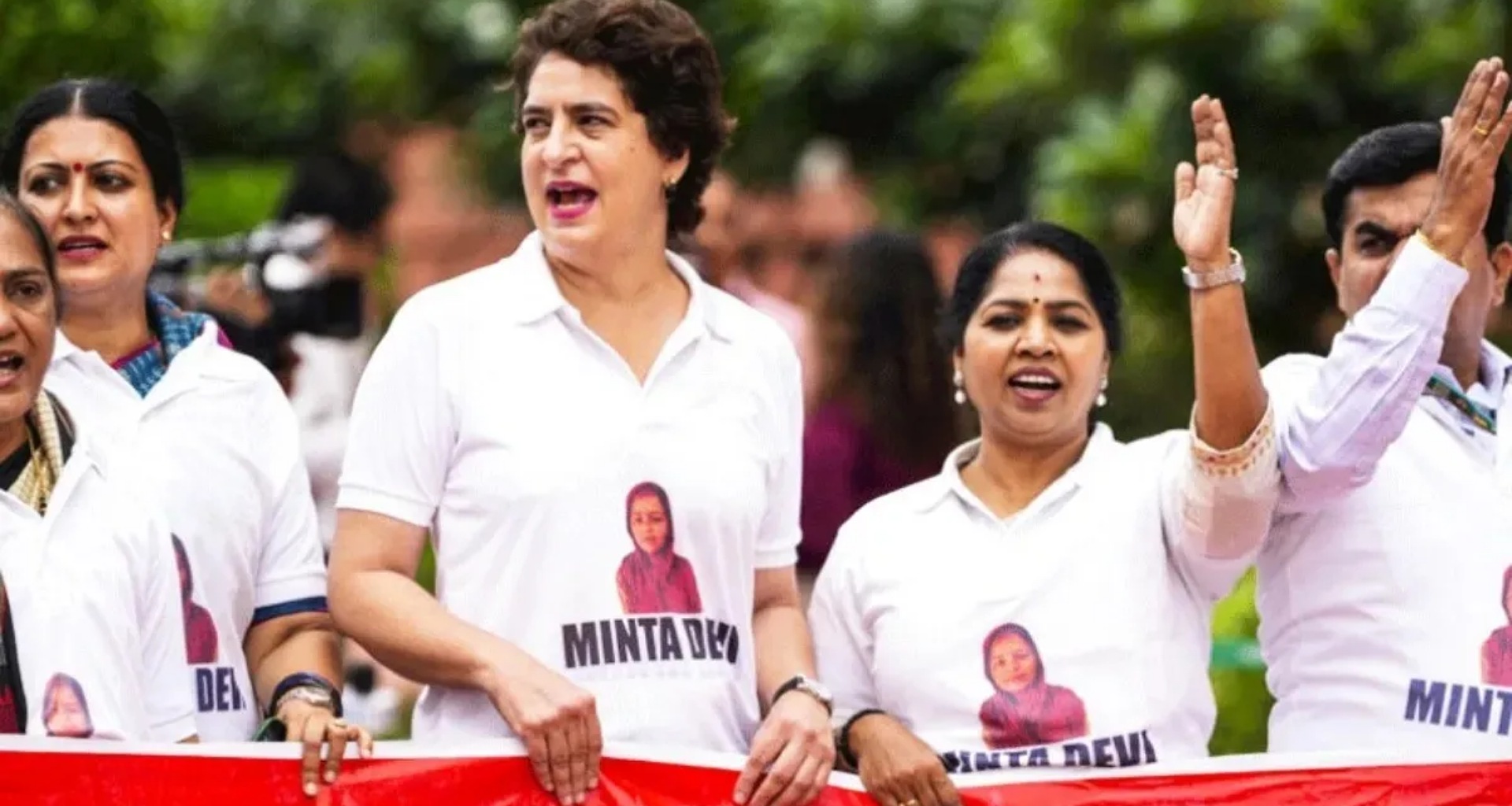 કોણ છે બિહારની મિંતા દેવી? જે વિપક્ષી નેતાઓએ તેમના ચિત્રવાળા ટી-શર્ટ પહેરીને વિરોધ કર્યો