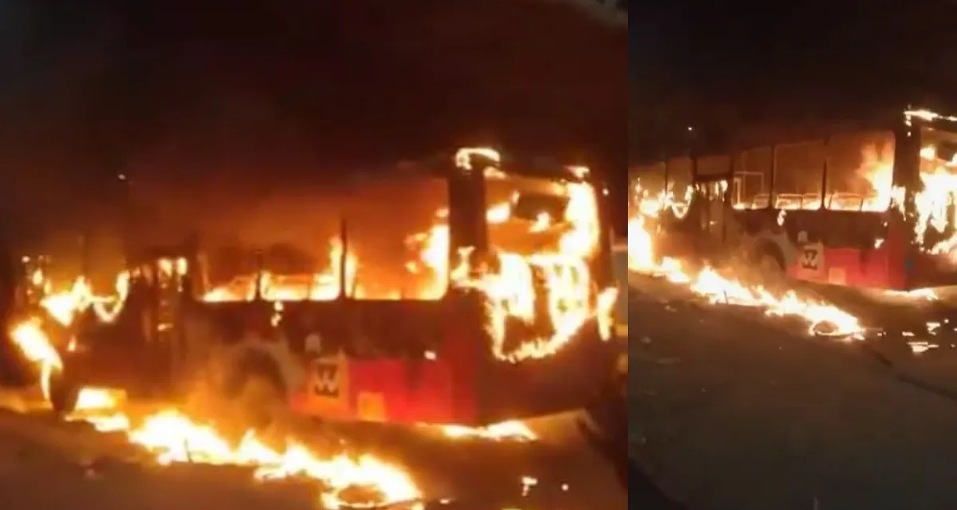 60 થી વધુ મુસાફરોને લઈ જતી બસમાં અચાનક આગ લાગી