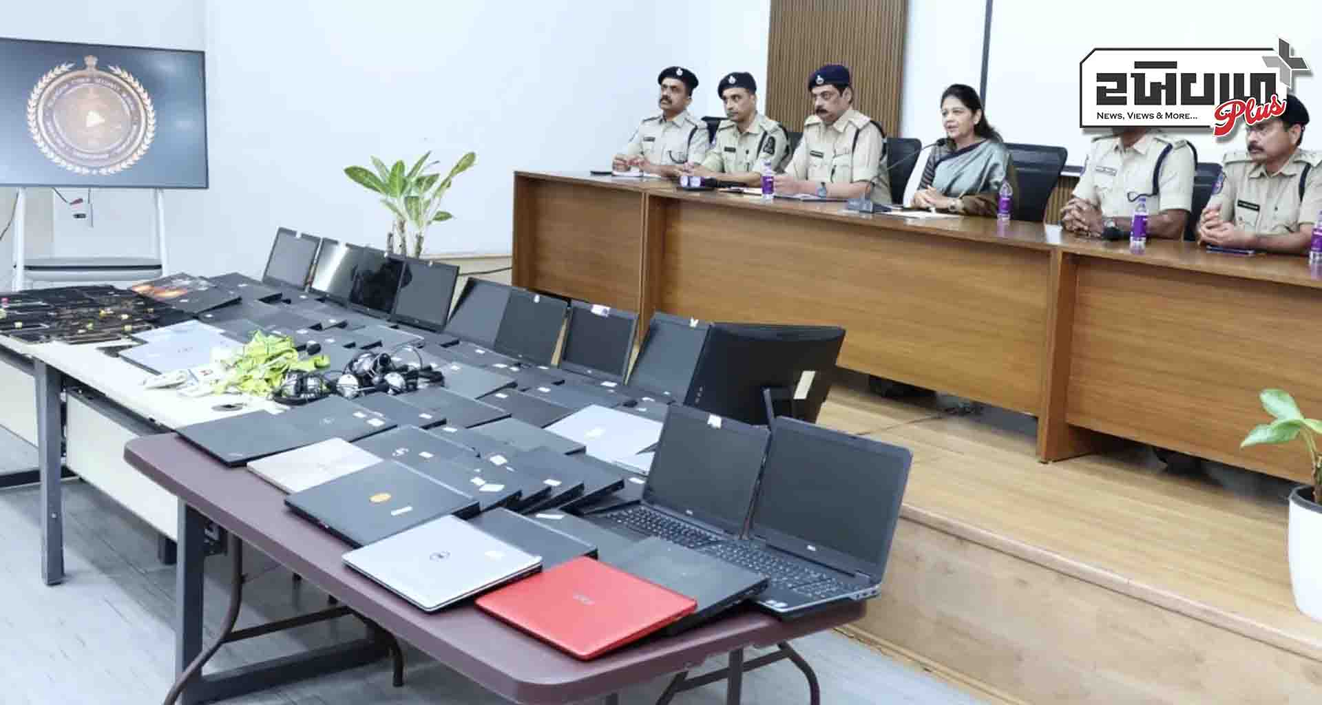 હૈદરાબાદના હાઇટેક સિટીમાં નકલી કોલ સેન્ટરમાંથી સંચાલન કરતા કુલ 63 લોકોની ધરપકડ કરી