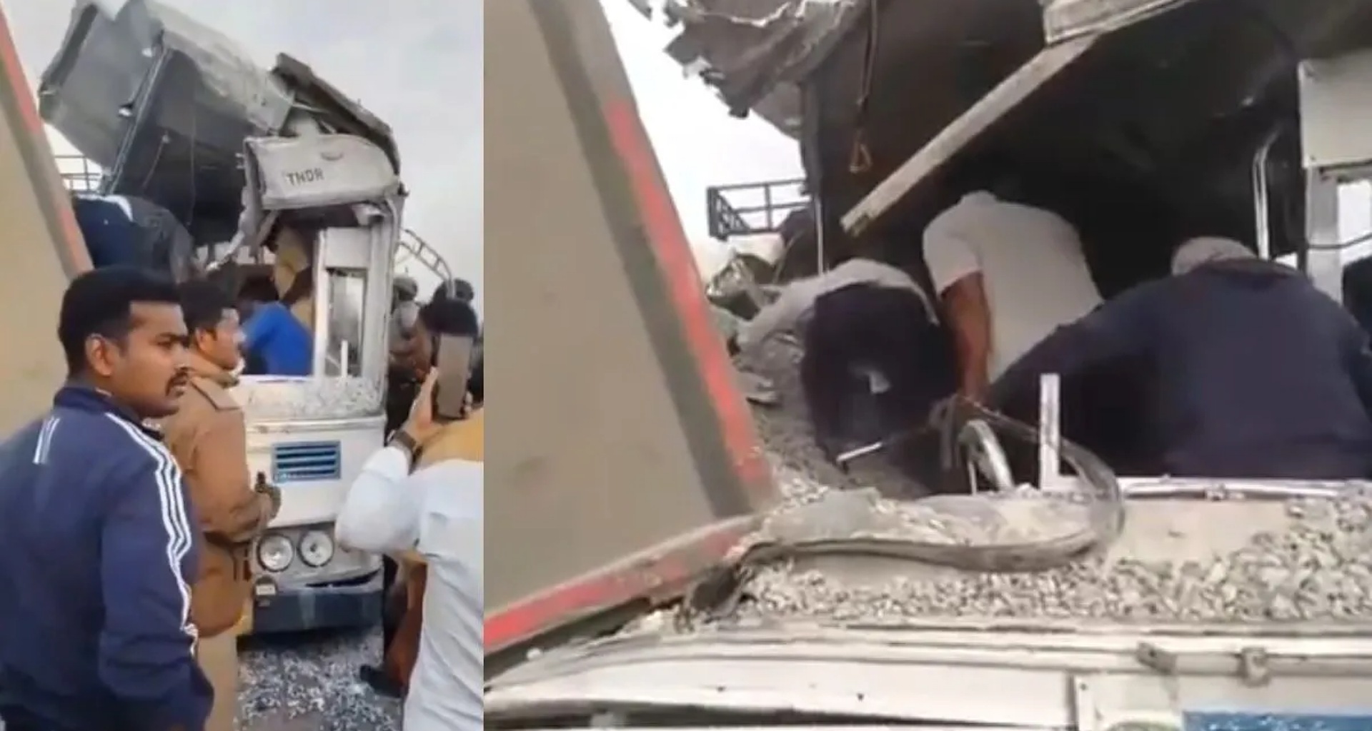 તેલંગાણા: બસ અને ટ્રક વચ્ચે અકસ્માતમાં 20 લોકોના મોત, પ્રધાનમંત્રીએ વળતરની જાહેરાત કરી