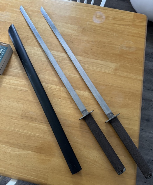 યુકેમાં નિન્જા તલવાર પર પ્રતિબંધ શરૂ; છરી ગુનાના કેસોમાં 1,000 શસ્ત્રો સરકાર સમક્ષ રજૂ કરાયા