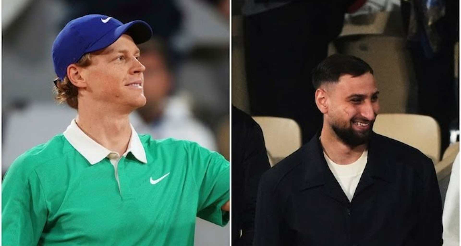 જાનિક સિનર ફ્રેન્ચ ઓપન મેચમાં હાજરી આપવા બદલ શ્રેષ્ઠ ગોલકીપર ડોનારુમ્માનો આભાર માન્યો