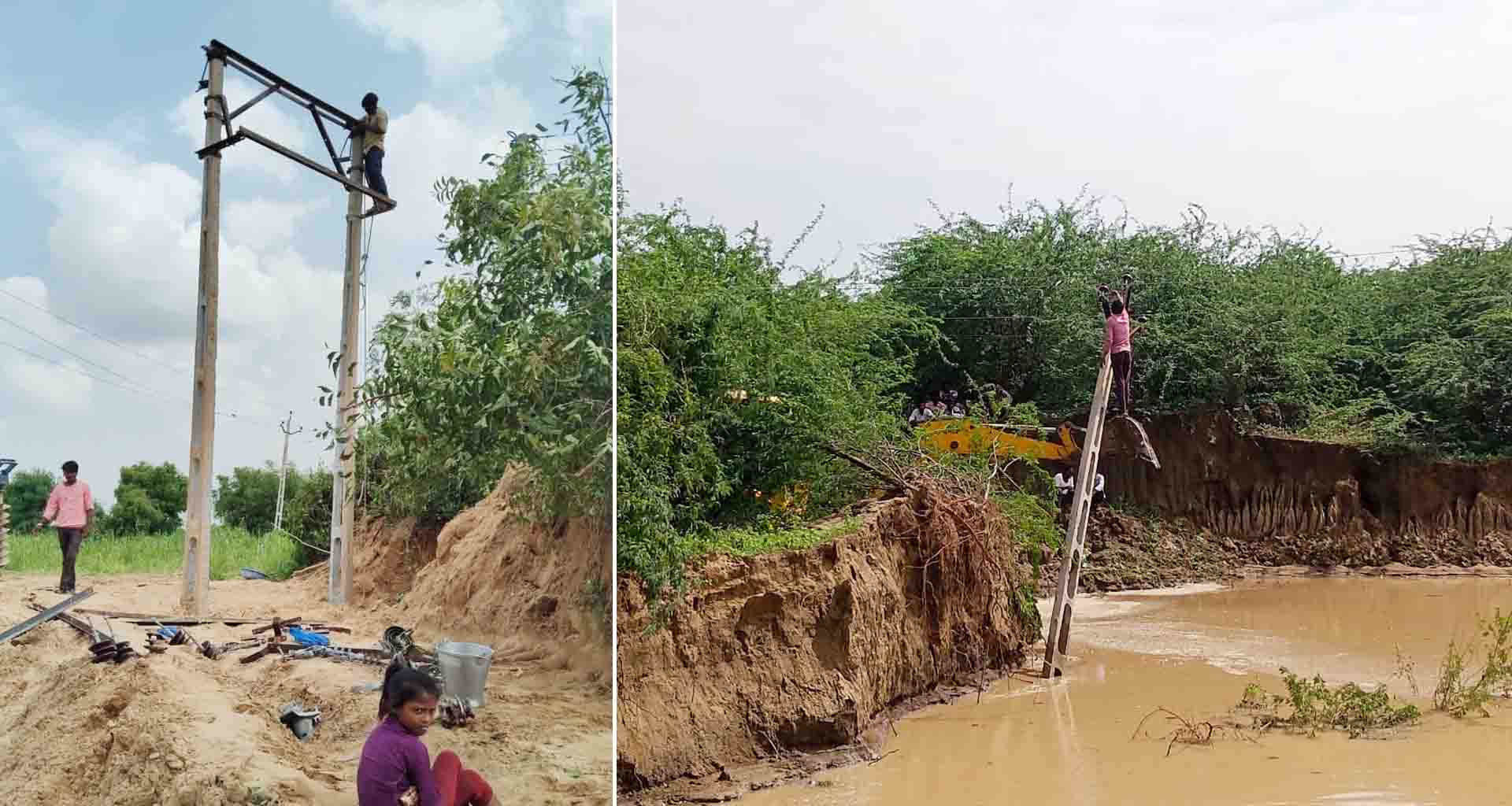 સુઈગામ-ભાભર-વાવ-થરાદમાં વીજ વિભાગની ૮૬ ટીમોની રાઉન્ડ ધ ક્લોક કામગીરી