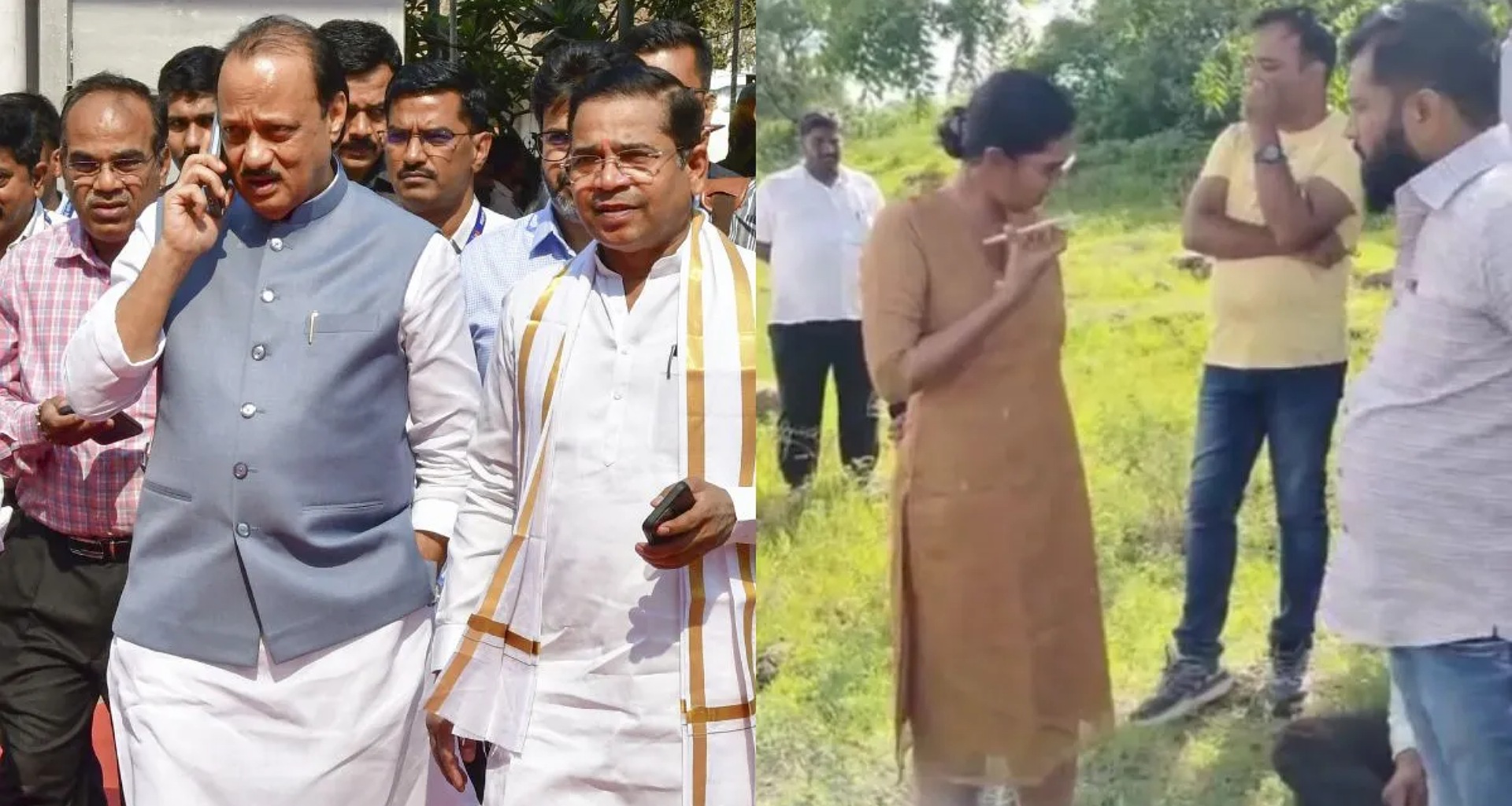 સોલાપુરમાં મહિલા IPS ને ધમકી આપવાના મામલા પર અજિત પવારનું નિવેદન આવ્યું