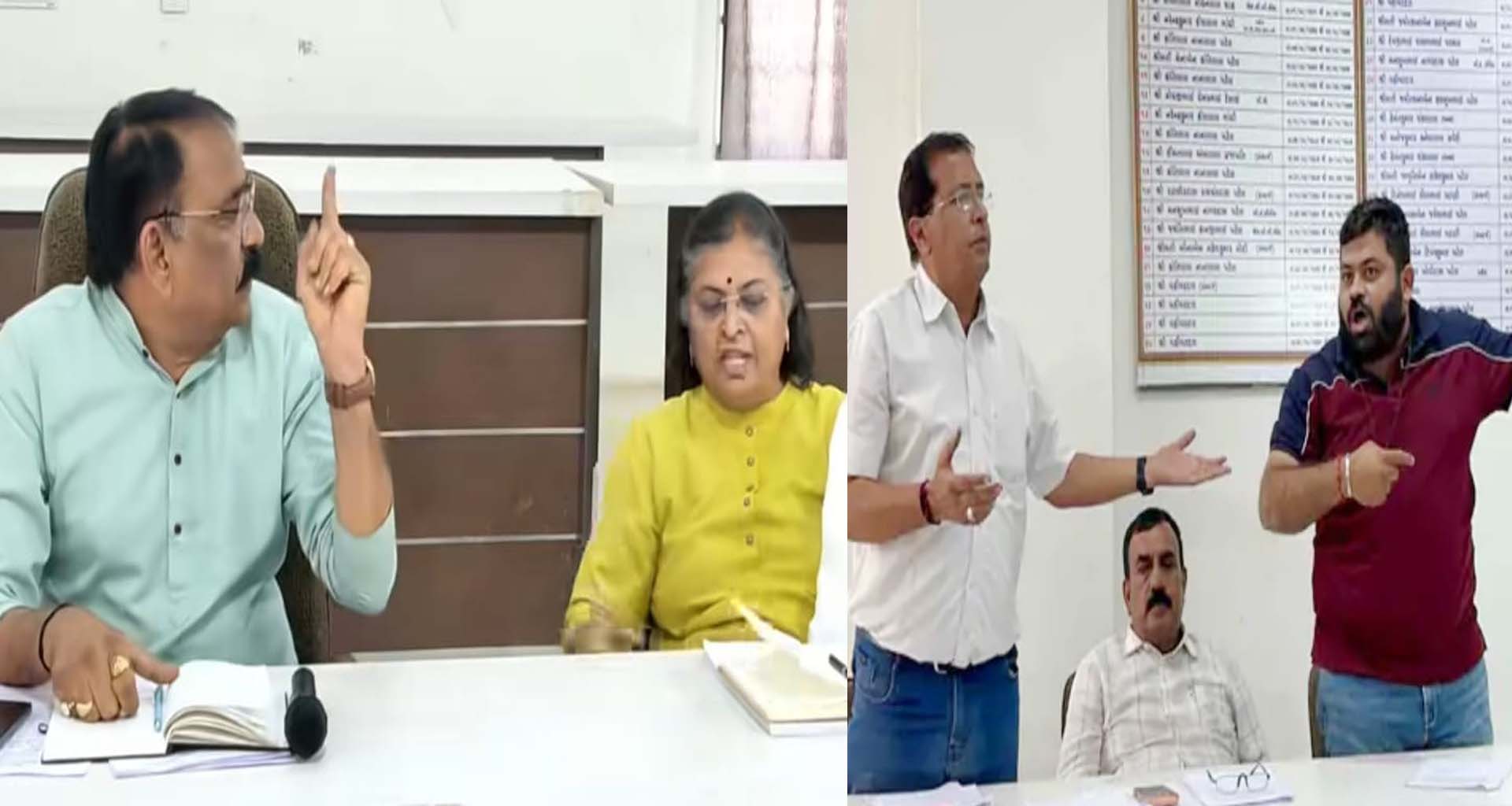 પાટણ પાલિકાની કારોબારી બેઠકમાં દબાણ મુદ્દે કારોબારી ચેરમેન અને સીઓ વચ્ચે ઘર્ષણ