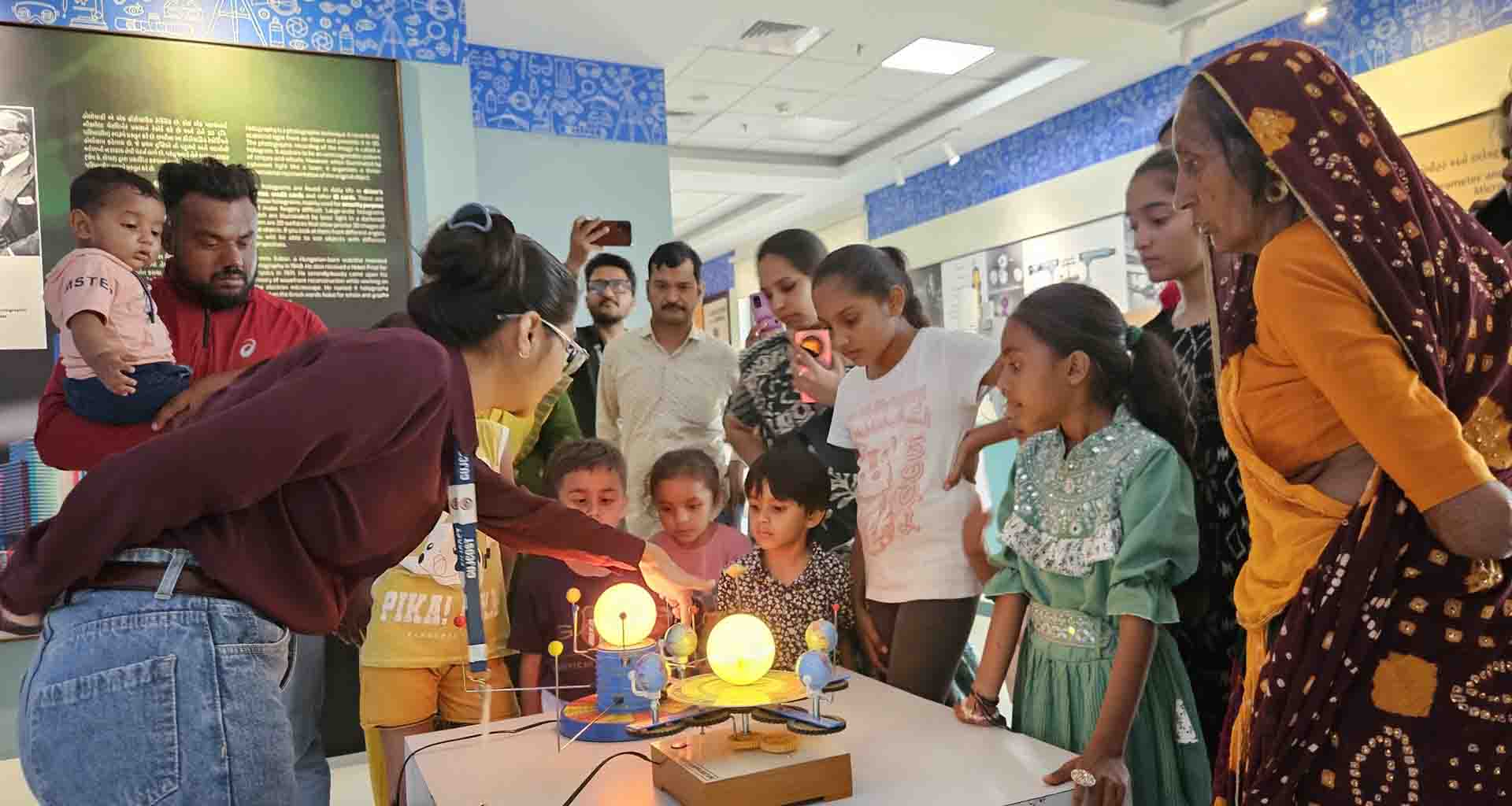 પાટણ સાયન્સ સેન્ટર ખાતે વિવિધ વૈજ્ઞાનિક પ્રવુતિઓ યોજાઈ