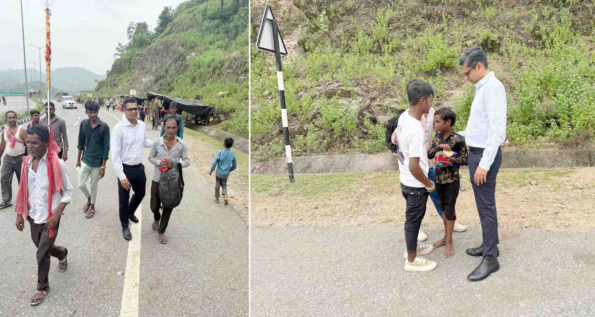 ભક્તિ અને આસ્થાના મહામેળામાં કલેકટરએ યાત્રિકો સાથે વહેંચ્યો ઉમળકો