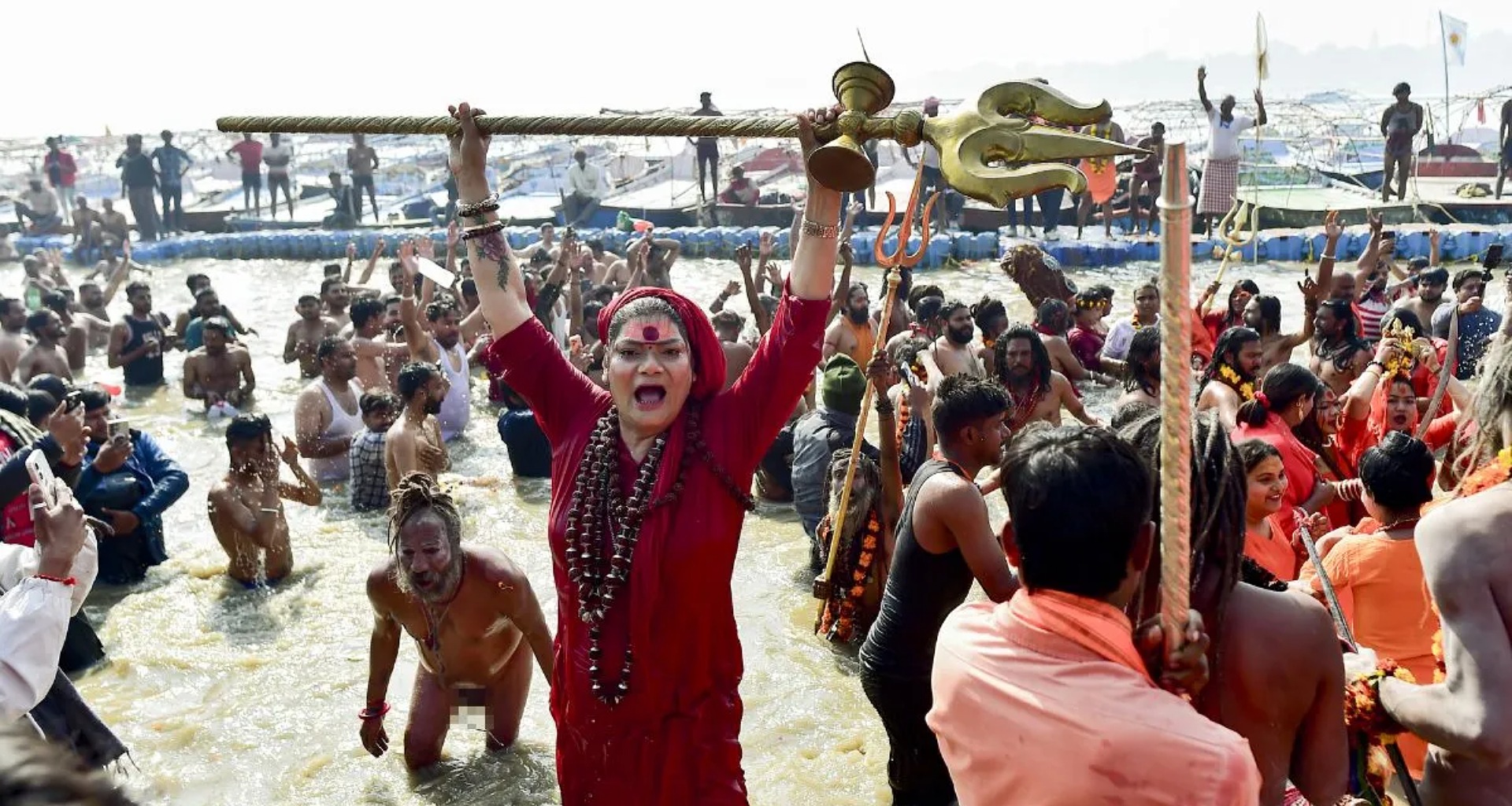 પ્રયાગરાજ: મૌની અમાવસ્યા પર 4.52  કરોડ ભક્તોએ સંગમમાં ડૂબકી લગાવી