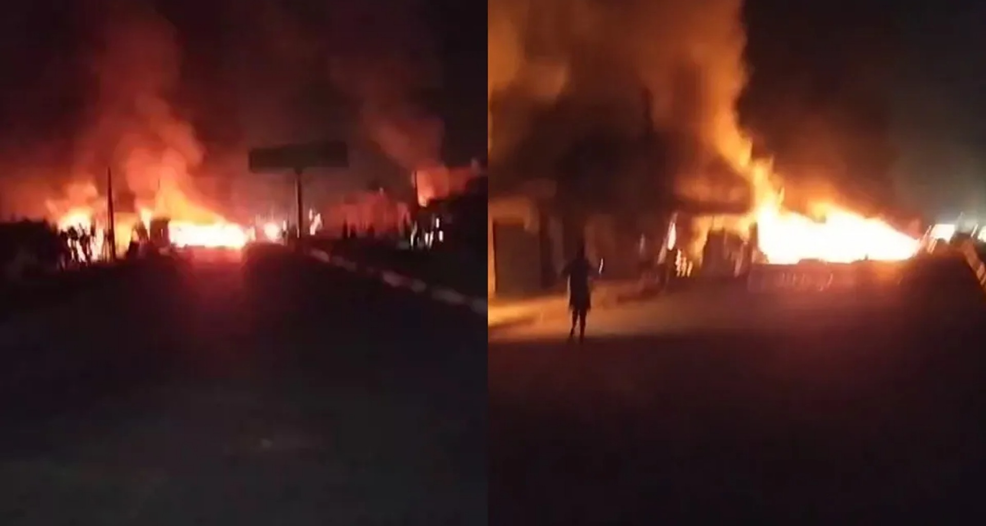 પંજાબ: LPG ટેન્કર વાહન સાથે અથડાયું, પ્રચંડ વિસ્ફોટ પછી આગનું ભયાનક દ્રશ્ય જોવા મળ્યું, 2 લોકોના મોત, 20 લોકો બળી ગયા