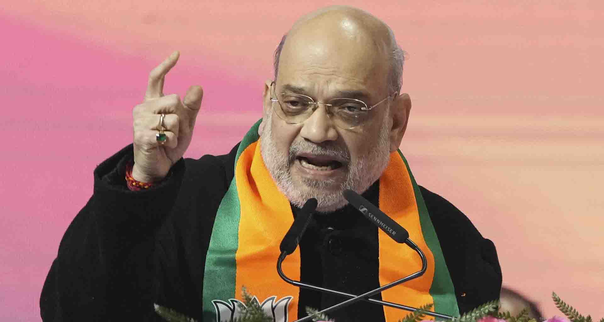 કેન્દ્રીય ગૃહમંત્રી અમિત શાહે પશ્ચિમ બંગાળ સરકાર પર નિશાન સાધ્યું