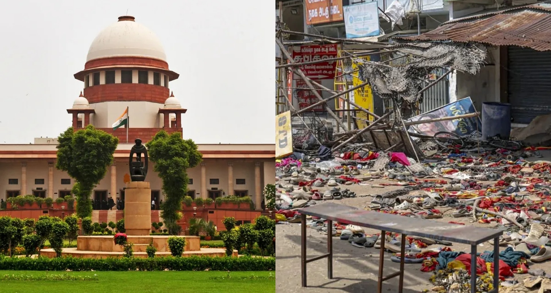 કરુર ભાગદોડ: સુપ્રીમ કોર્ટે કેસ સીબીઆઈને સોંપ્યો, નિવૃત્ત ન્યાયાધીશ તપાસ પર નજર રાખશે