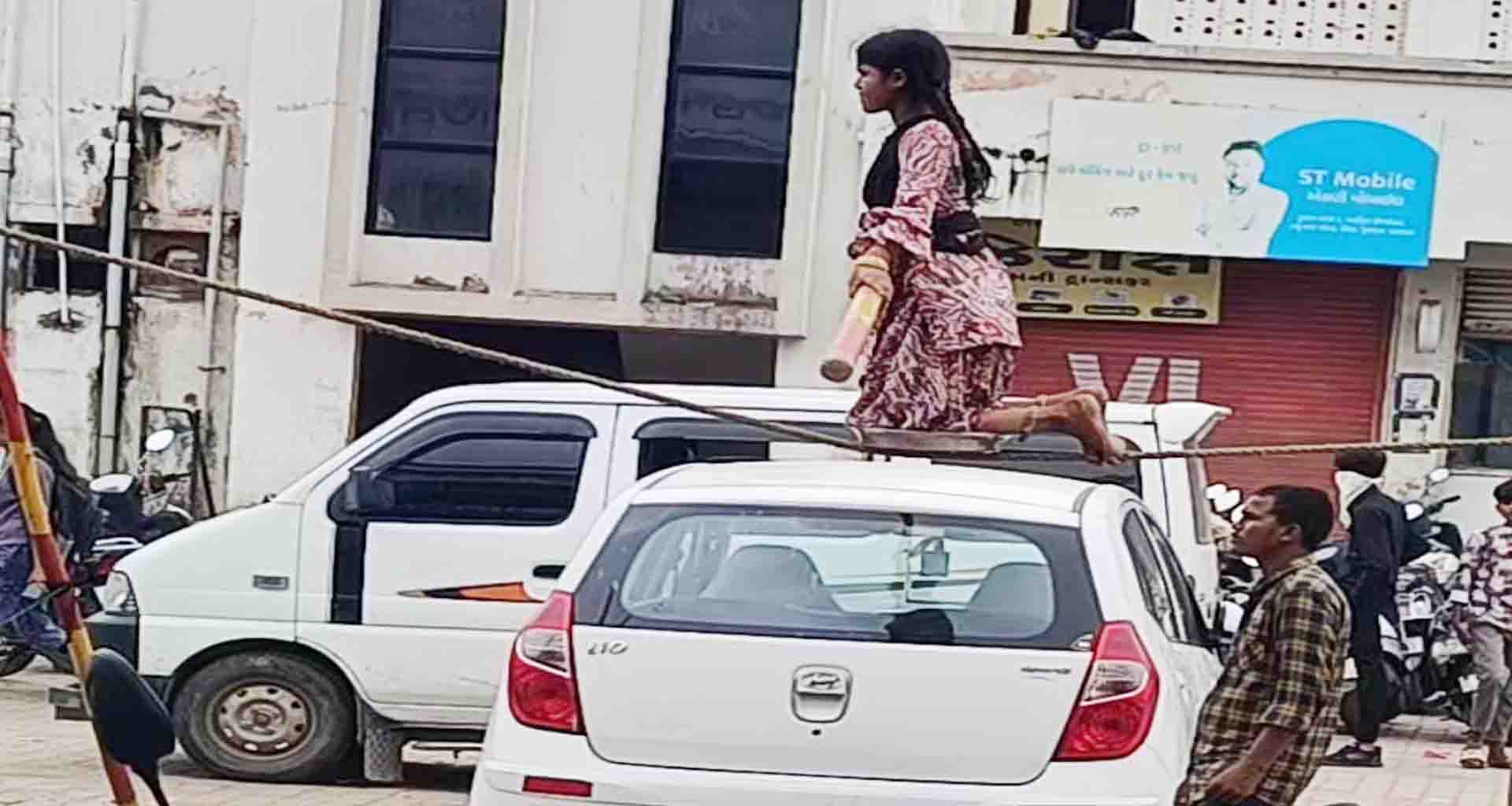 પેટ કરાવે વેઠ....બાળકીનું અદભૂત ટેલેન્ટ