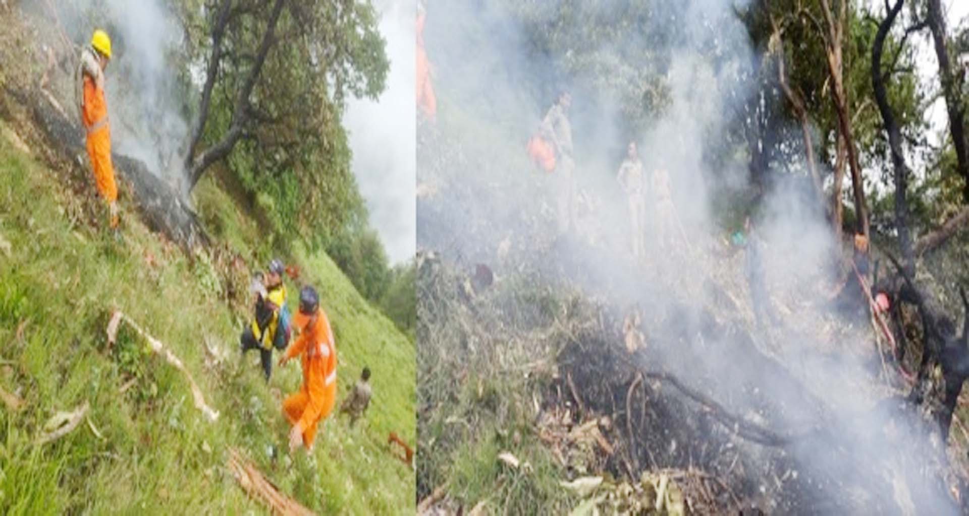 કેદારનાથથી ગુપ્તકાશી જતું હેલિકોપ્ટર વહેલી સવારે ક્રેશ : છ લોકોના કરુણ મોત