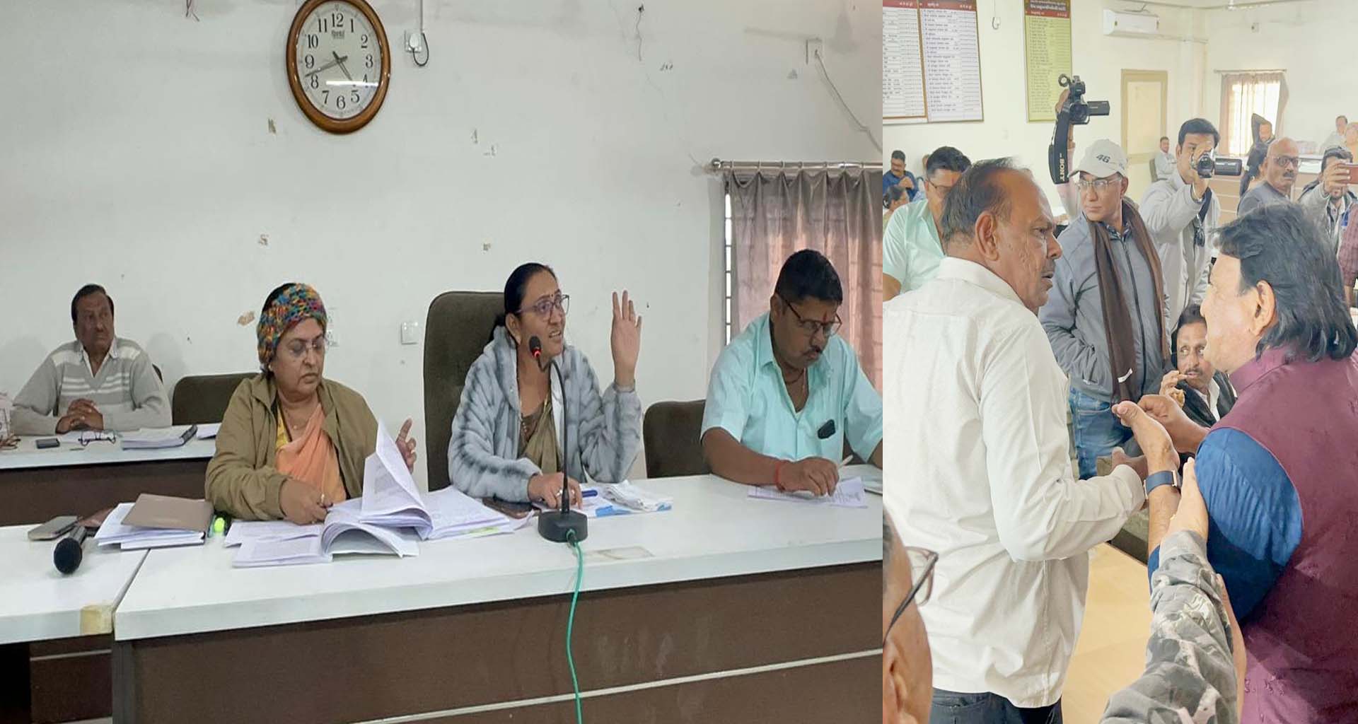 પાટણ પાલિકાની સામાન્ય સભા તોફાની બની : ચીફ ઓફિસર અને કોર્પોરેટરો સામસામે આવતા ગરમાવો