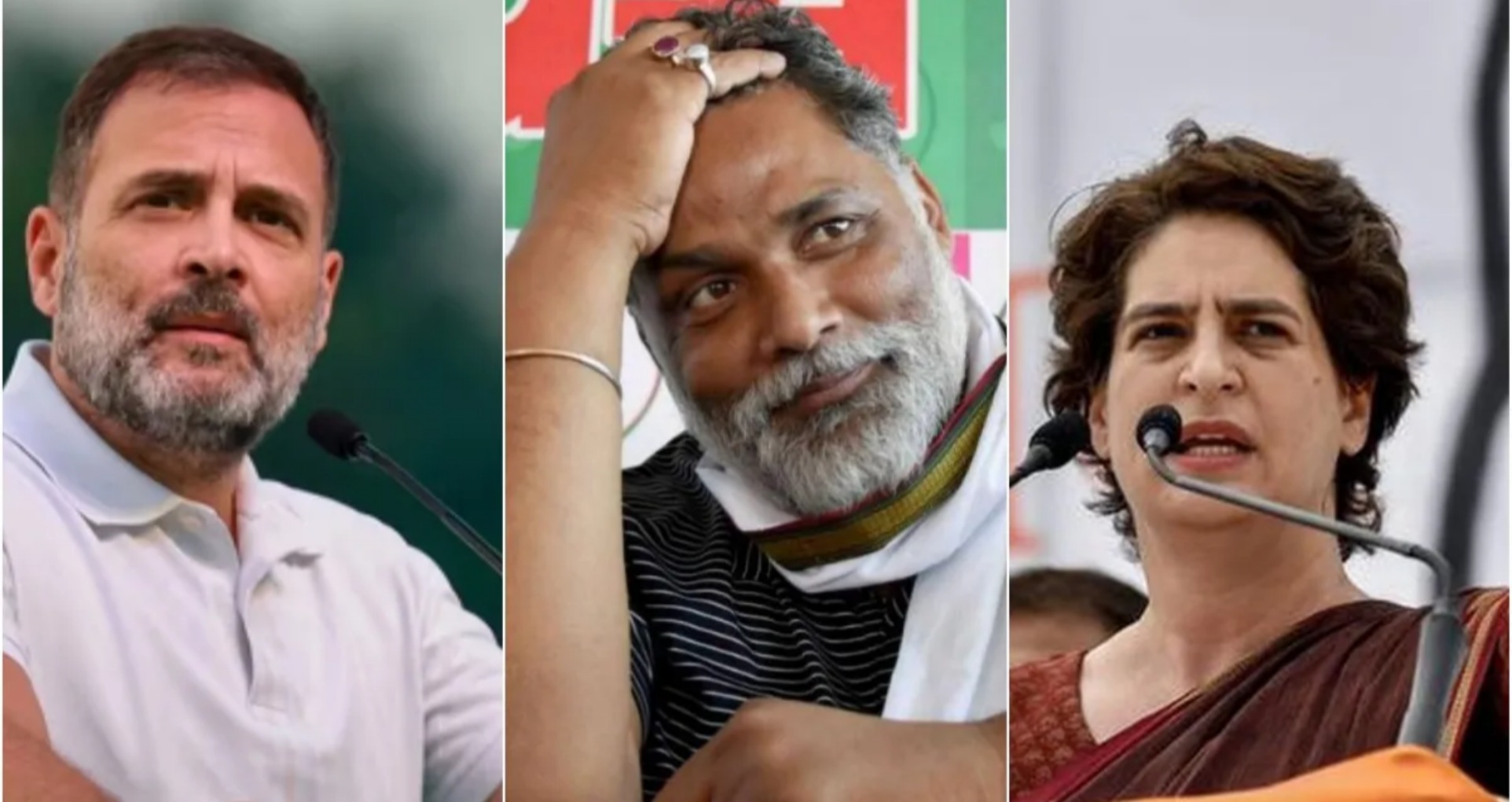 પપ્પુ યાદવની ધરપકડ પર રાજકારણ શરૂ, રાહુલ ગાંધી અને પ્રિયંકા વાડ્રાના નિવેદનો બહાર આવ્યા