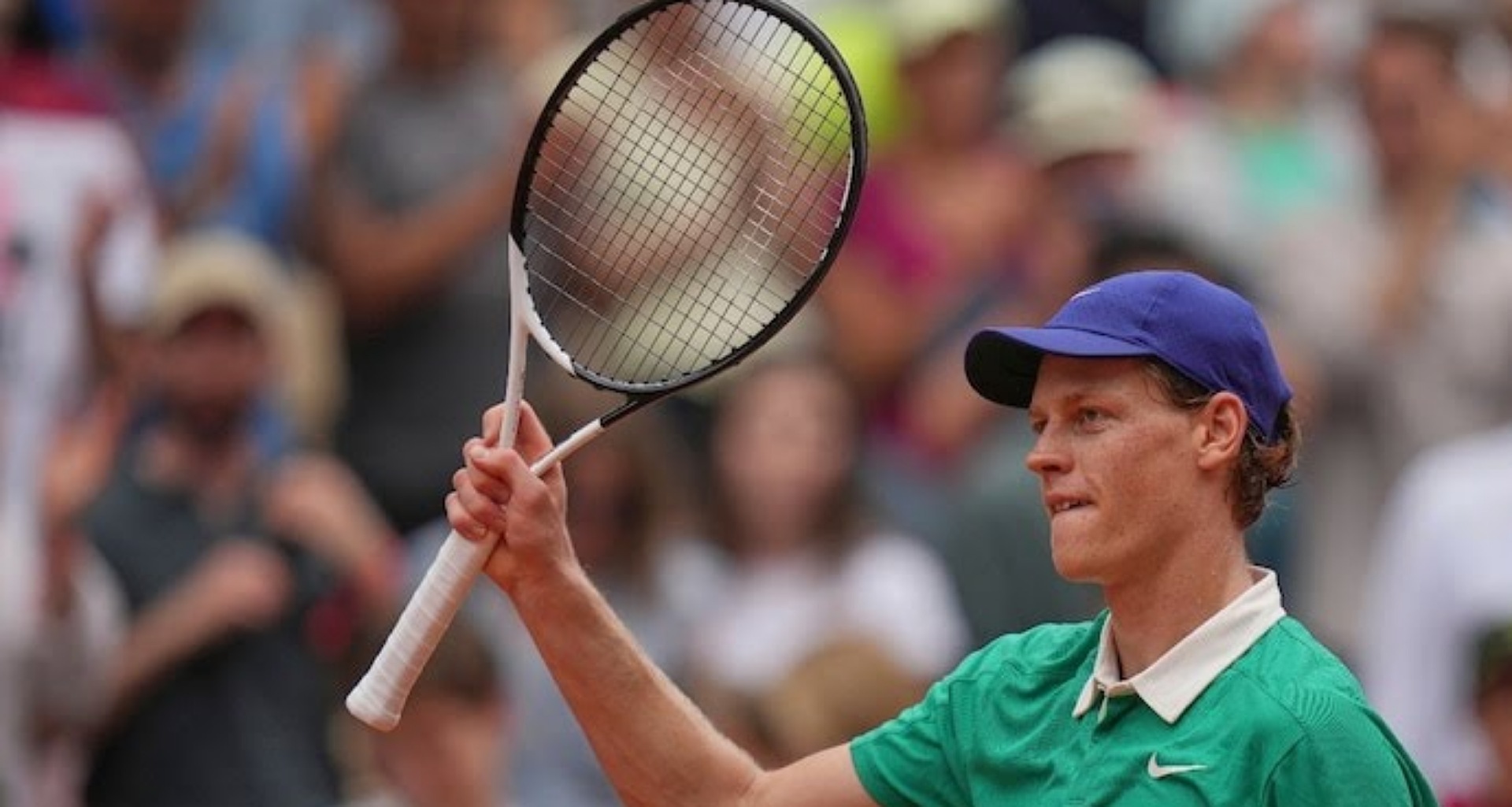 જીત સાથે સિનર તેની ત્રીજી રોલેન્ડ ગેરોસ ક્વાર્ટર ફાઇનલમાં પહોંચી