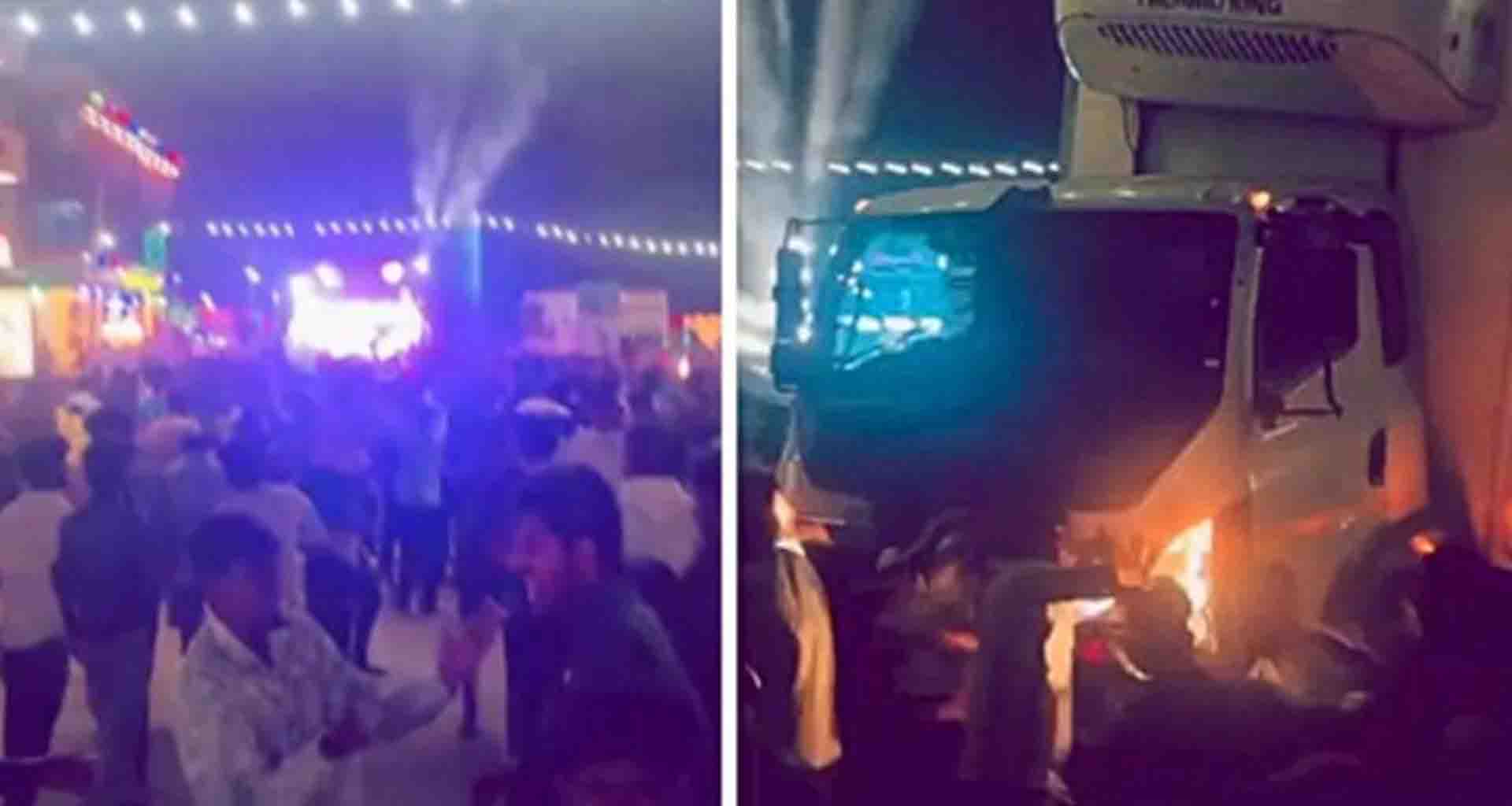 કર્ણાટક; ગણેશ વિસર્જન દરમિયાન ભીડ પર ટ્રક ફરી વળ્યું 9 લોકોના મોત, 20 થી વધુ ઘાયલ