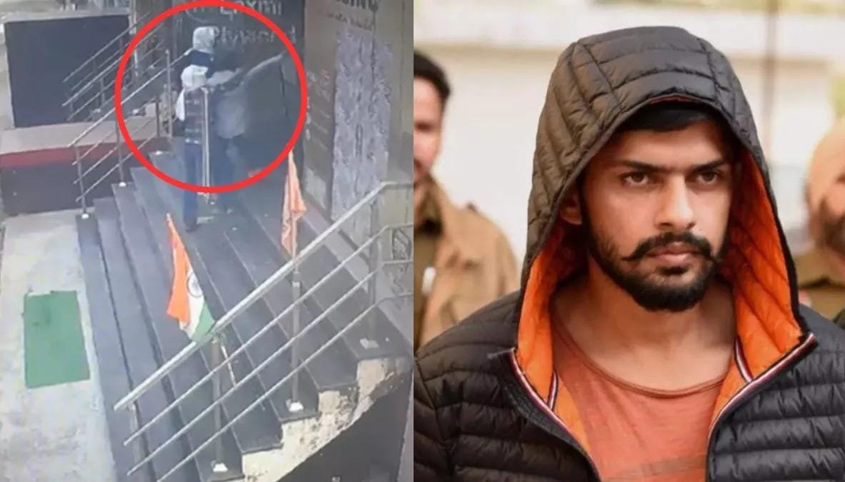 દિલ્હીમાં ગેંગસ્ટર લોરેન્સ બિશ્નોઈનો આતંક, કર્યું ફાયરિંગ, CCTV આવ્યા સામે