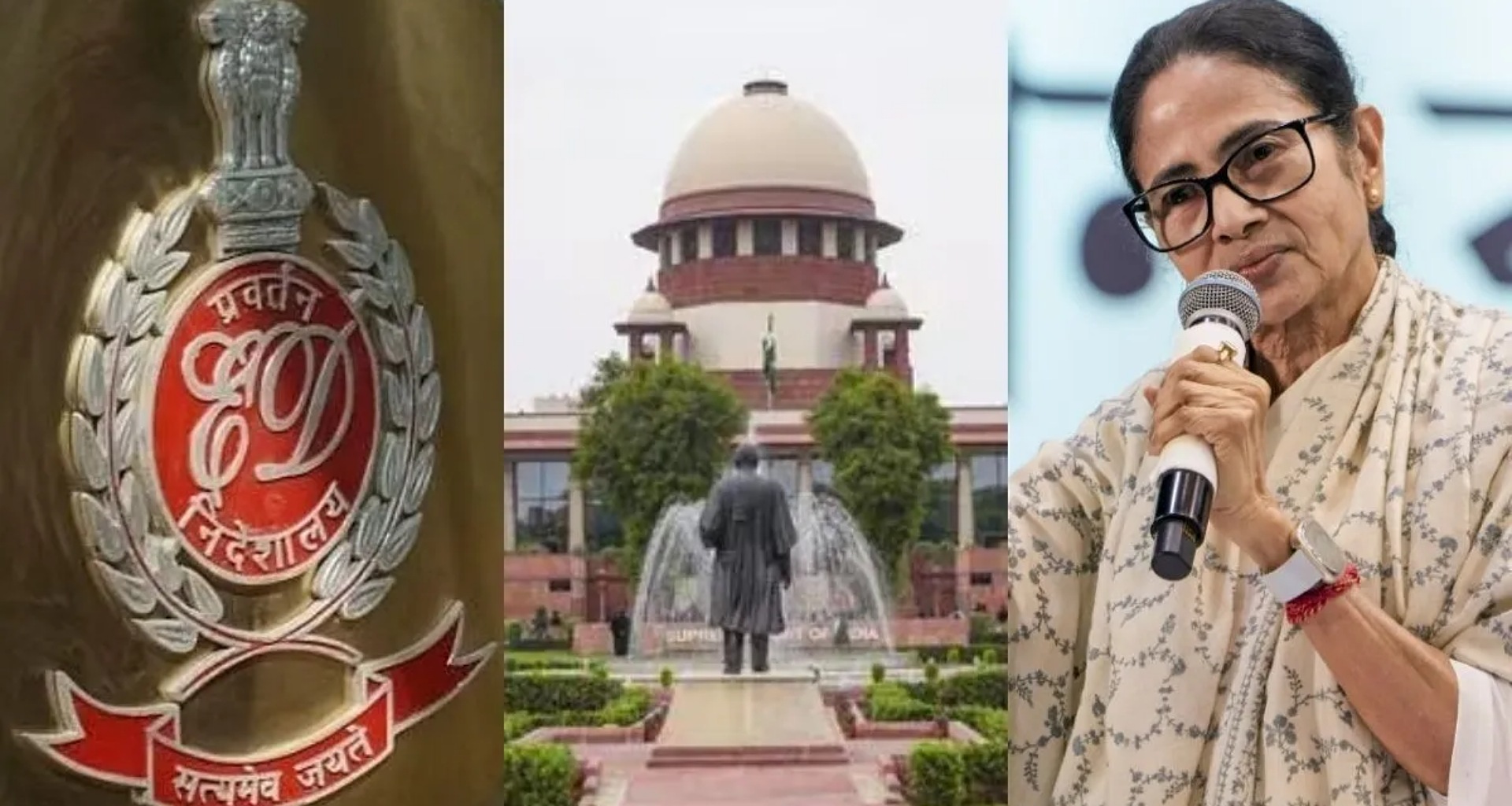 સુપ્રીમ કોર્ટમાં IPAC દરોડા કેસની ઉગ્ર ચર્ચા; મમતા બેનર્જી, DGP અને કમિશનરને નોટિસ ફટકારવામાં આવી