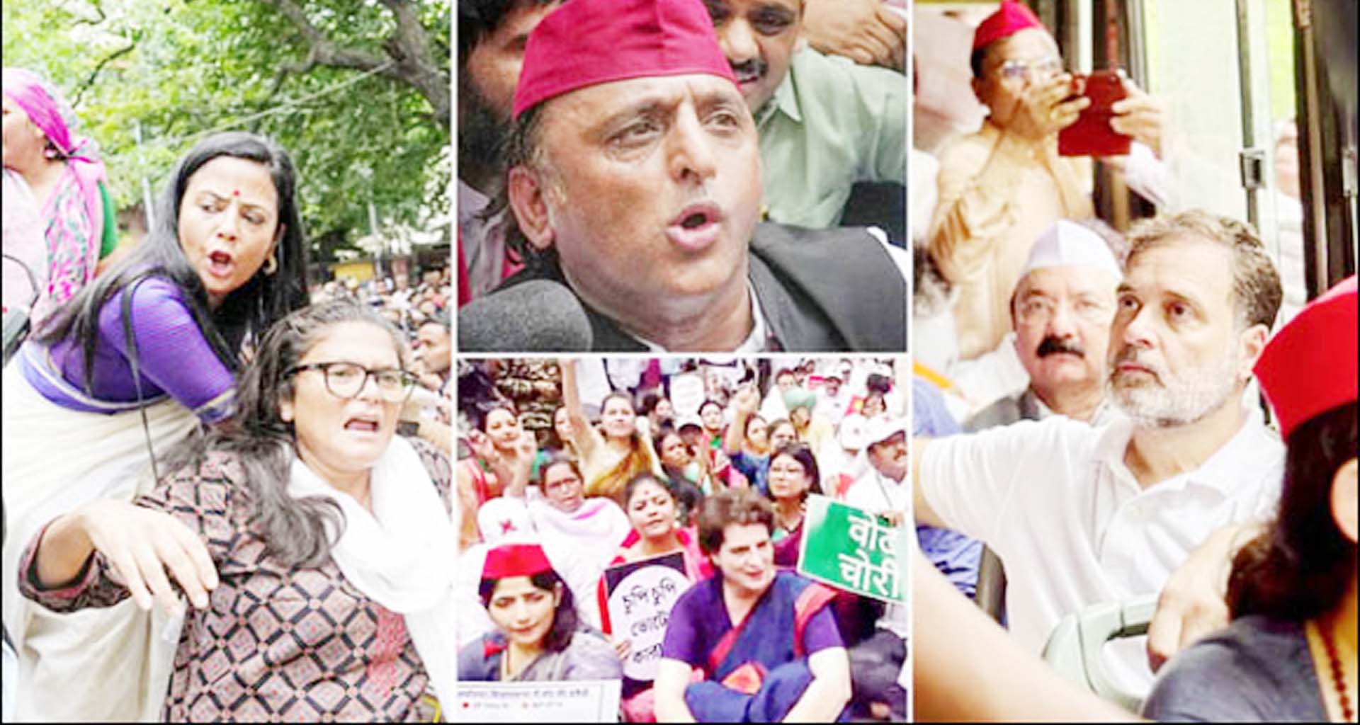 વોટર લિસ્ટમાં ગેરરીતિનો વિરોધ :ચૂંટણી પંચે INDI ગઠબંધનના 30 સાંસદોને મળવા માટે મંજૂરી આપી