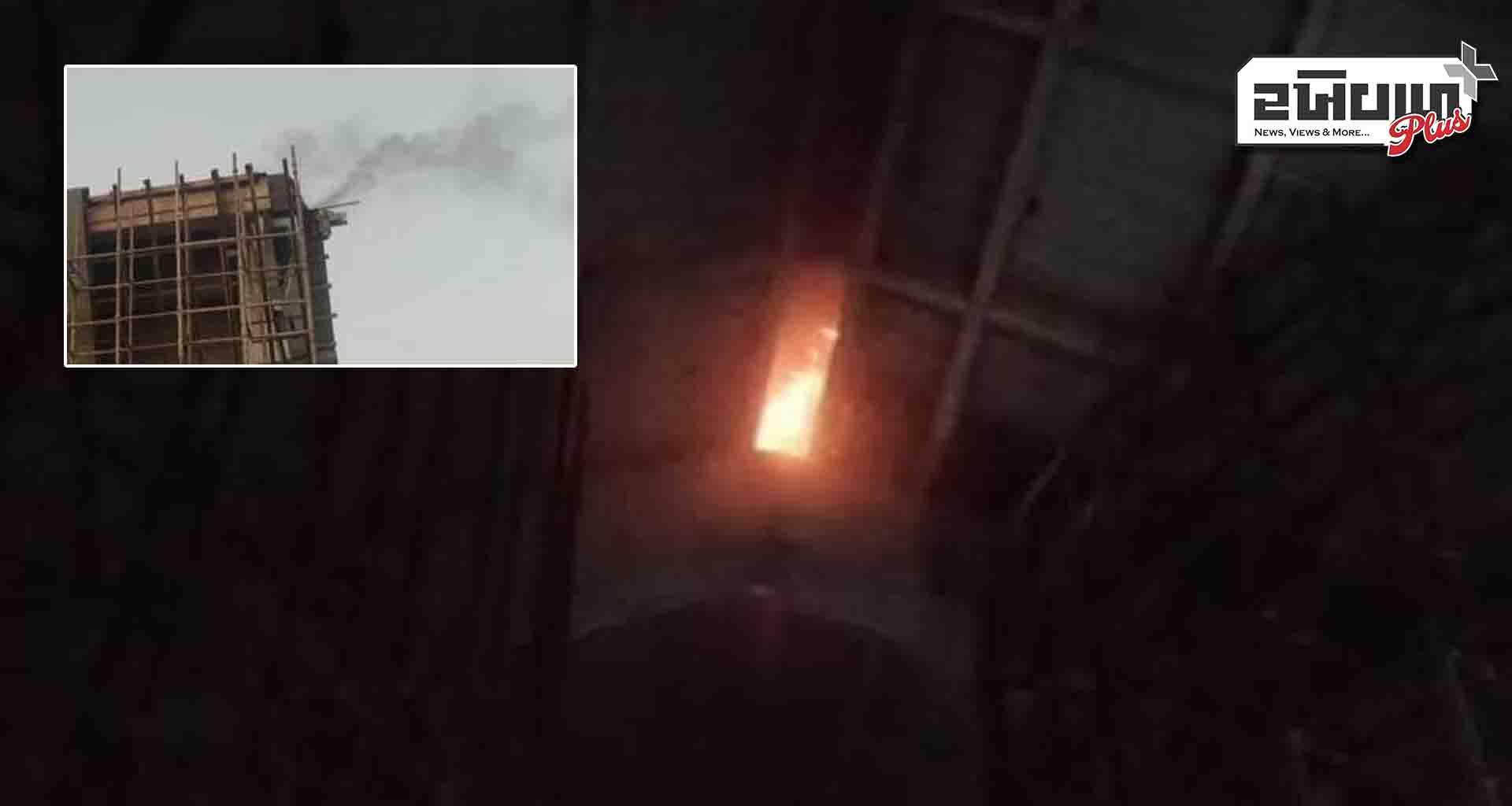 વડનગર તોરણ હોટલની નજીક તાનારીરી મ્યુઝિકલ મ્યુઝિયમમાં લાગી આગ:તંત્રની ઘોર બેદરકારી