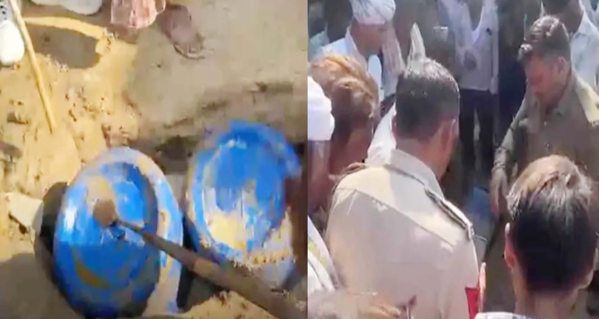 રાધનપુરના પેદાશપુરામાં દેશી દારૂના અડ્ડાઓ પર જનતા રેડ