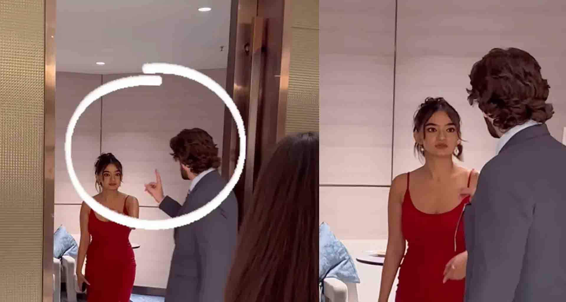 વાયરલ ક્લિપ; અભિનેત્રી અનુષ્કા સેન પર નીલ નીતિન મુકેશ ગુસ્સે થતો જોવા મળ્યો