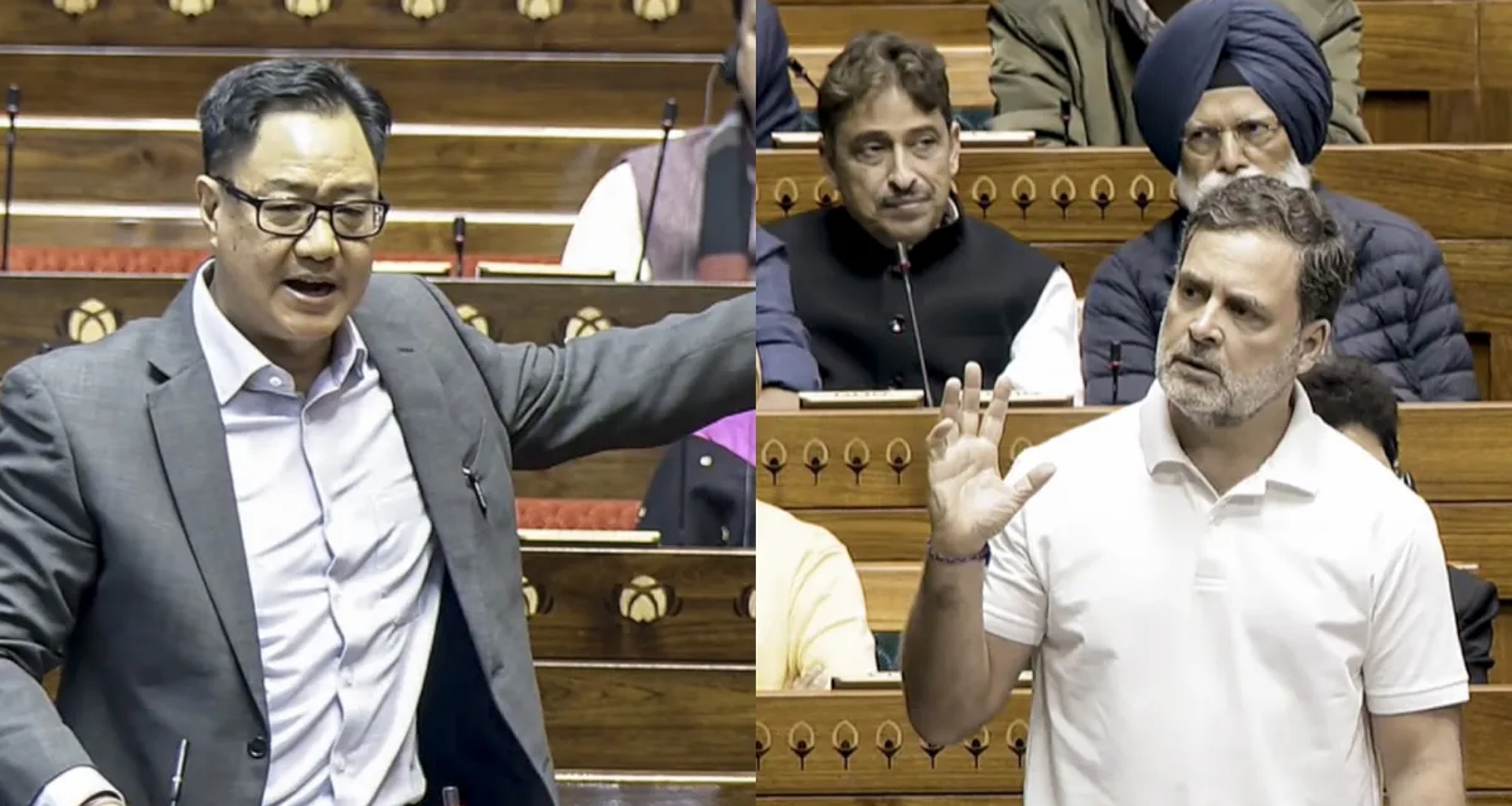 રાહુલ ગાંધીના 'દેશ વેચવાના' આરોપ પર કિરેન રિજિજુએ આકરા પ્રહારો કર્યા, વિશેષાધિકાર ભંગની નોટિસ દાખલ કરશે