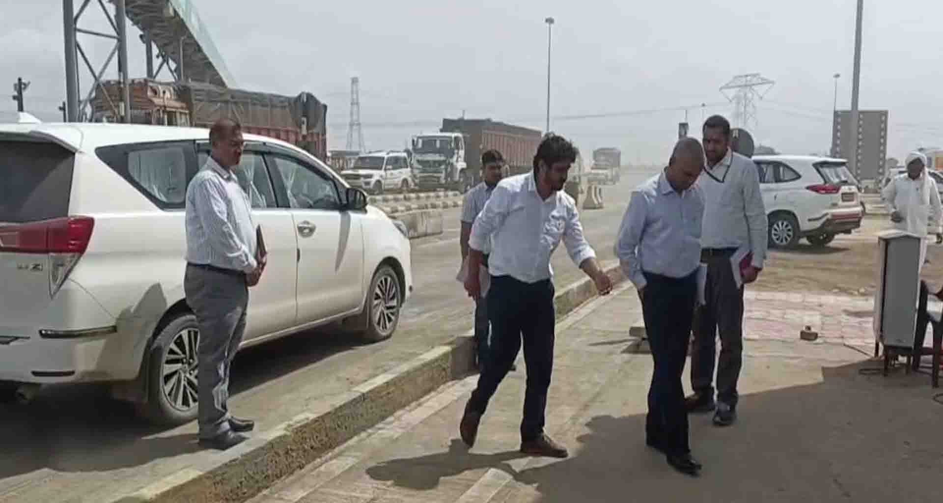 પાટણના સાંતલપુર નજીક ભારત માલા હાઇવે ક્ષતિ ગ્રસ્ત મામલે તપાસ નો ધમધમાટ શરૂ