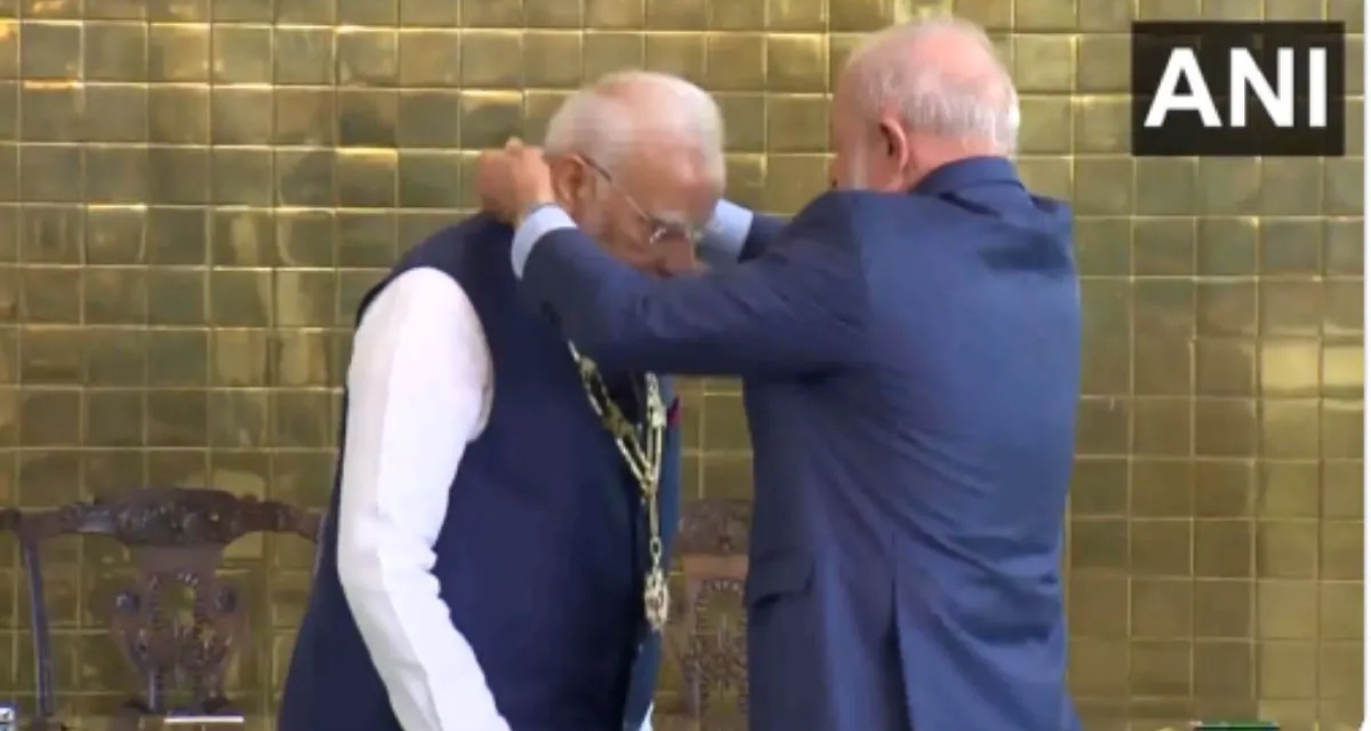 પીએમ મોદીને બ્રાઝિલના સર્વોચ્ચ નાગરિક સન્માનથી સન્માનિત કરવામાં આવ્યા