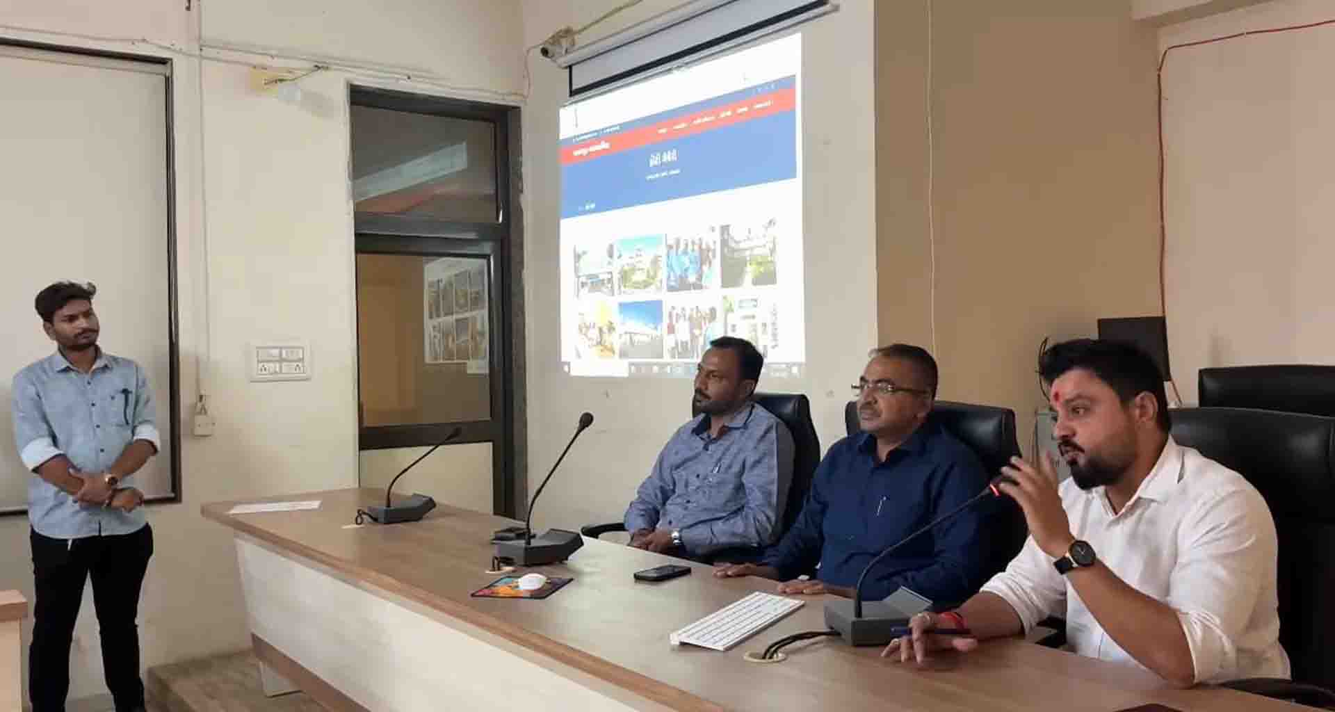 પાલનપુર શહેરની સમસ્યાની ફરિયાદ નગરપાલિકામાં આંગળીના ટેરવે નોંધાવી શકાશે