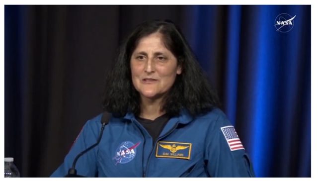 અંતરિક્ષમાંથી દિવસ અને રાત બંને સમયે ભારતને જોવું એક અવિશ્વસનીય અનુભવ હતો: સુનિતા વિલિયમ્સ