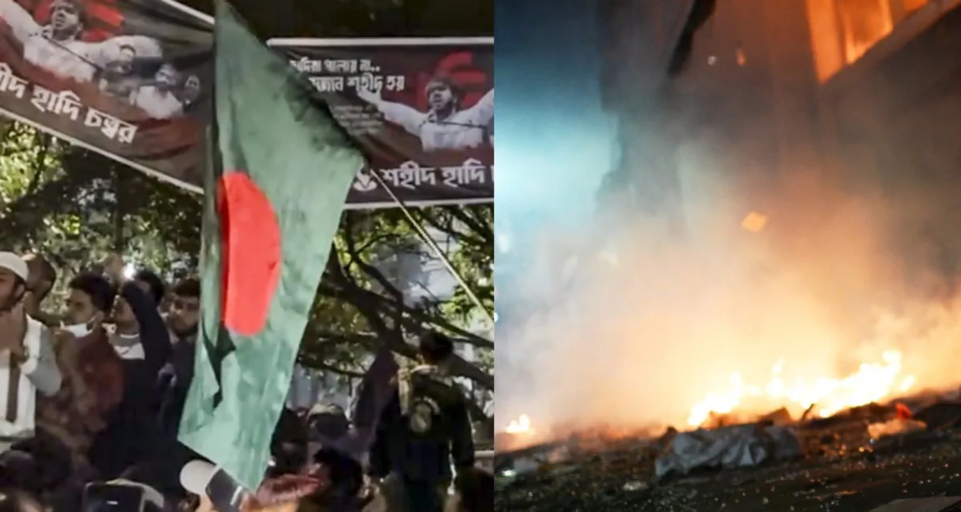 બાંગ્લાદેશમાં હિન્દુઓ પર અત્યાચાર, ઉગ્રવાદીઓએ અનેક મંદિરોને આગ ચાંપી