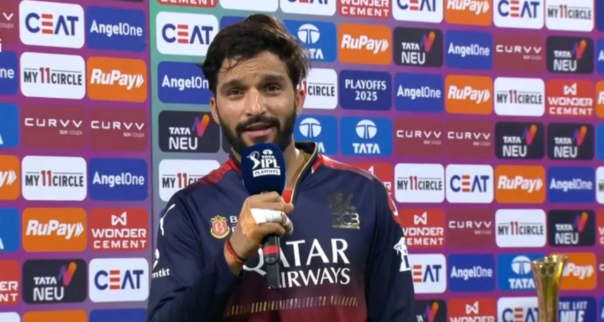 RCB ફાઇનલમાં પહોંચતા જ કેપ્ટન પાટીદાર ખુશ થઈ ગયા, તેમણે આ 2 ખેલાડીઓના વખાણ કર્યા