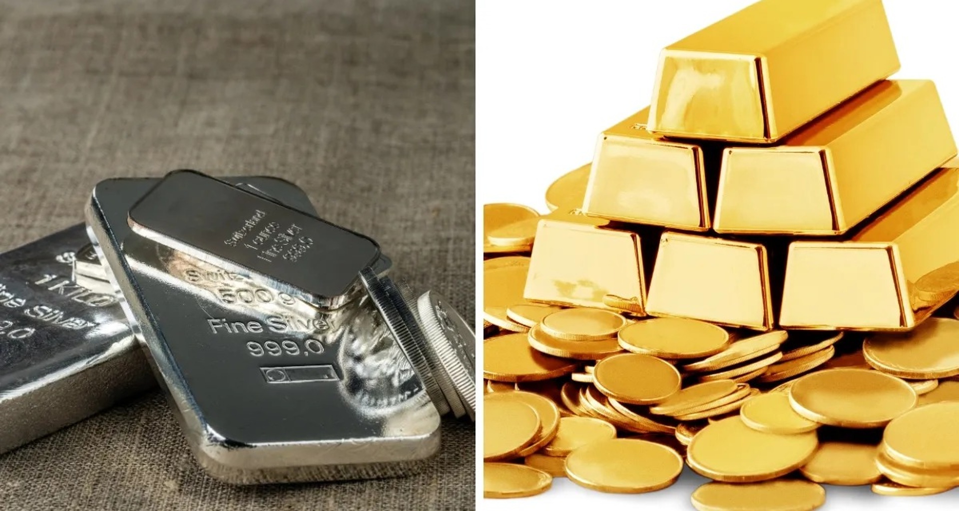 સોનાના ભાવ વધ્યા અને ચાંદીમાં ઘટાડો થયો