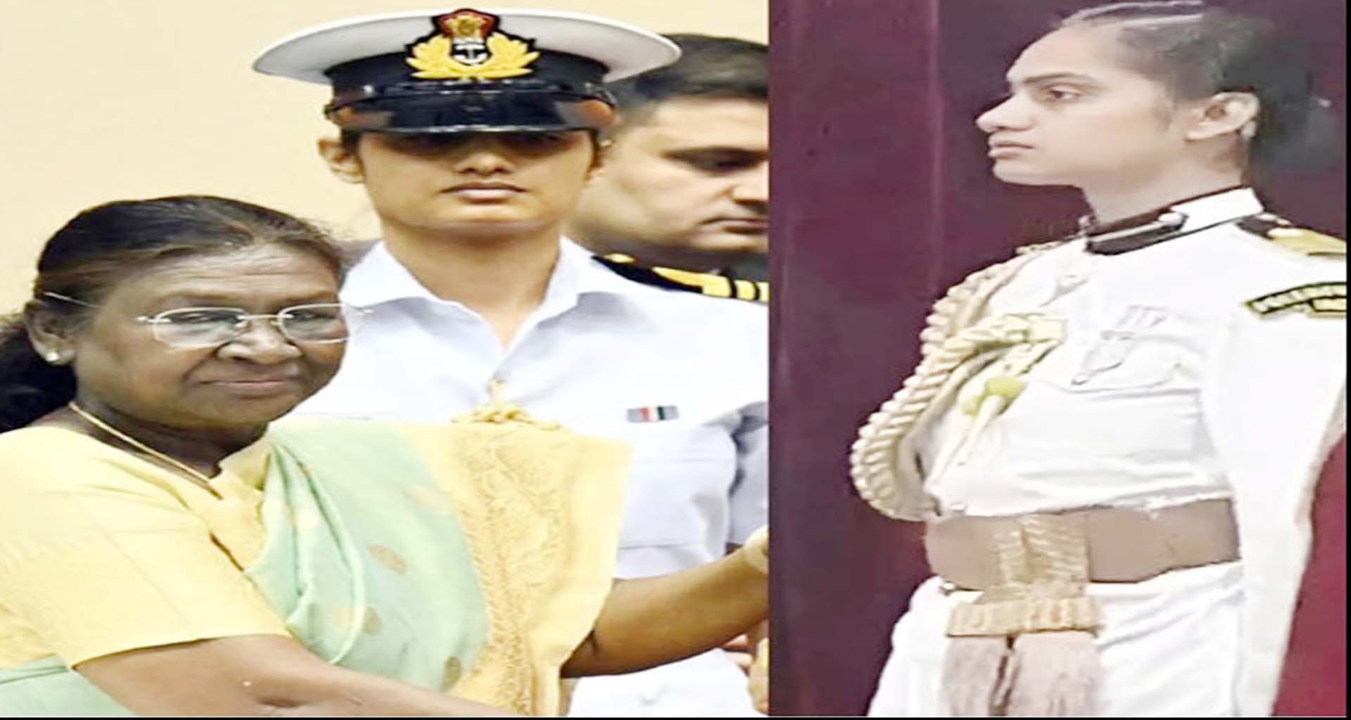 ભારતીય નૌકાદળના લેફ્‌ટનન્‍ટ કમાન્‍ડર યશસ્‍વી સોલંકી રાષ્‍ટ્રપતિના પ્રથમ મહિલા એડીસી બન્‍યા