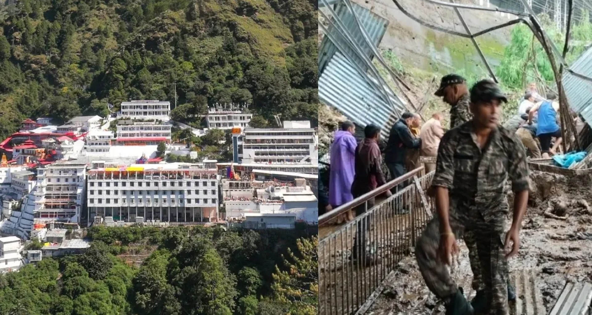 માતા વૈષ્ણોદેવી માર્ગ પર મોટો અકસ્માત, અર્ધકુંવારીમાં ભૂસ્ખલનમાં 5 લોકોના મોત, 14 ઘાયલ