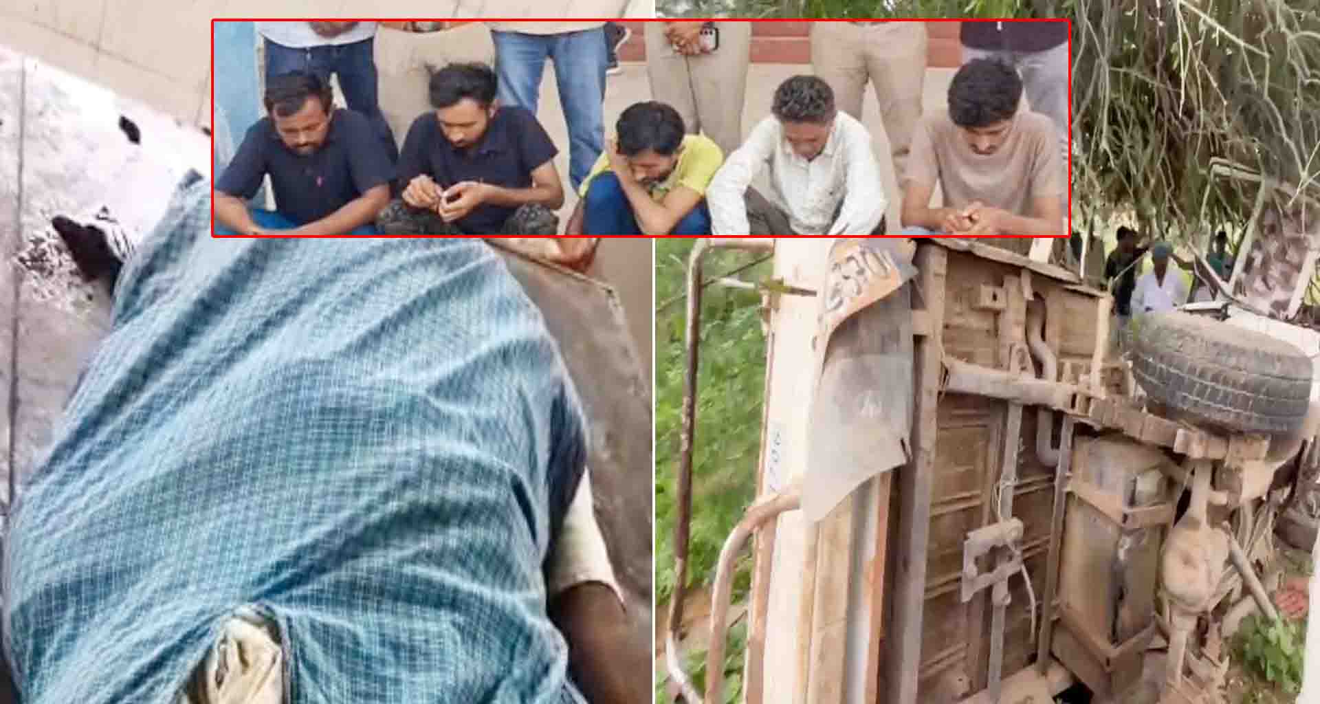 બનાસકાંઠા; થરાદના ડુવામાં હત્યા મામલે છ આરોપીઓની અટકાયત